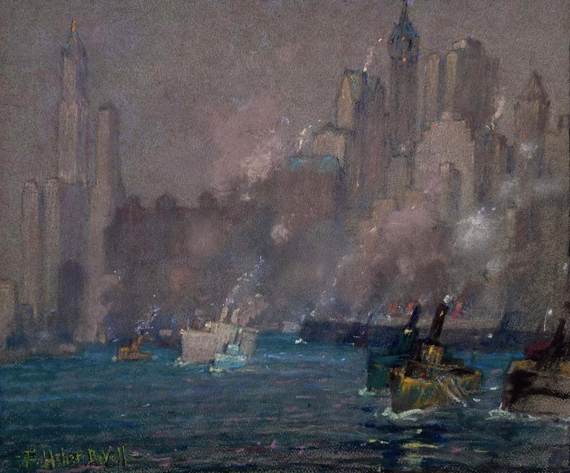 Outward Bound by Frederick Usher DeVoll (1873-1941)