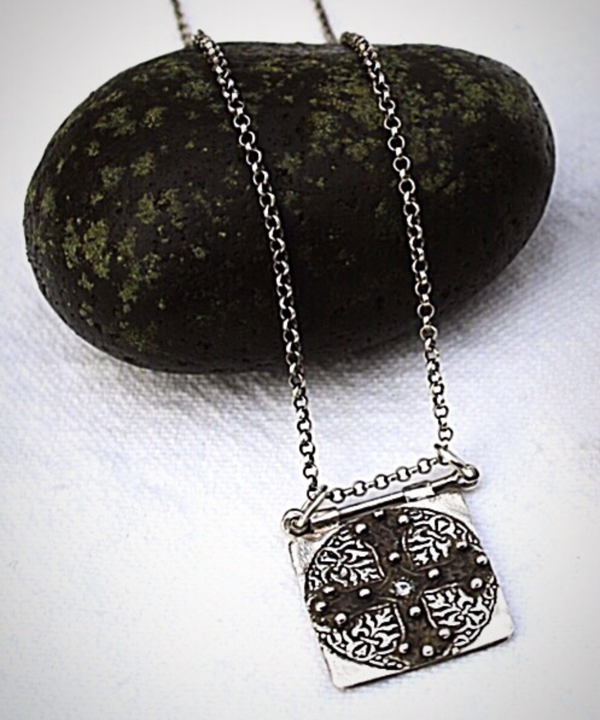 Knight's Cross Necklace by Terry Williams Brau