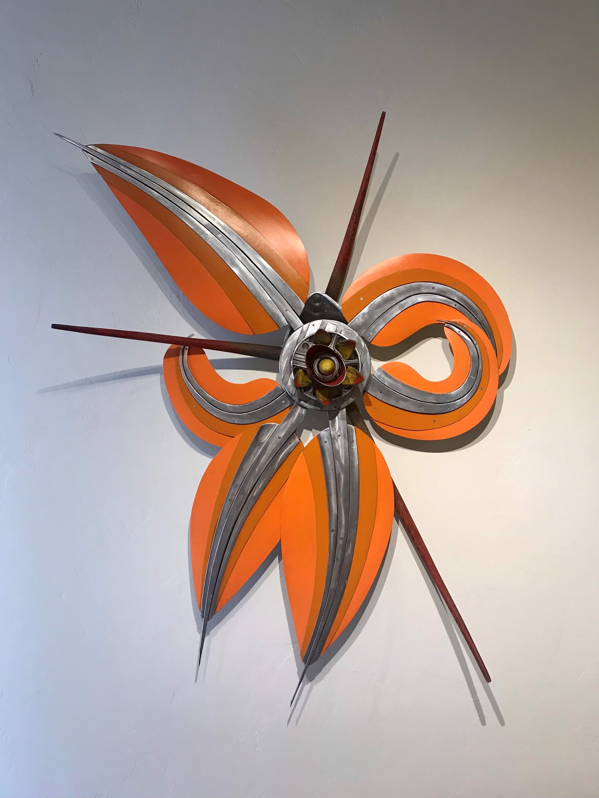 Orange Flower by Bates Wilson