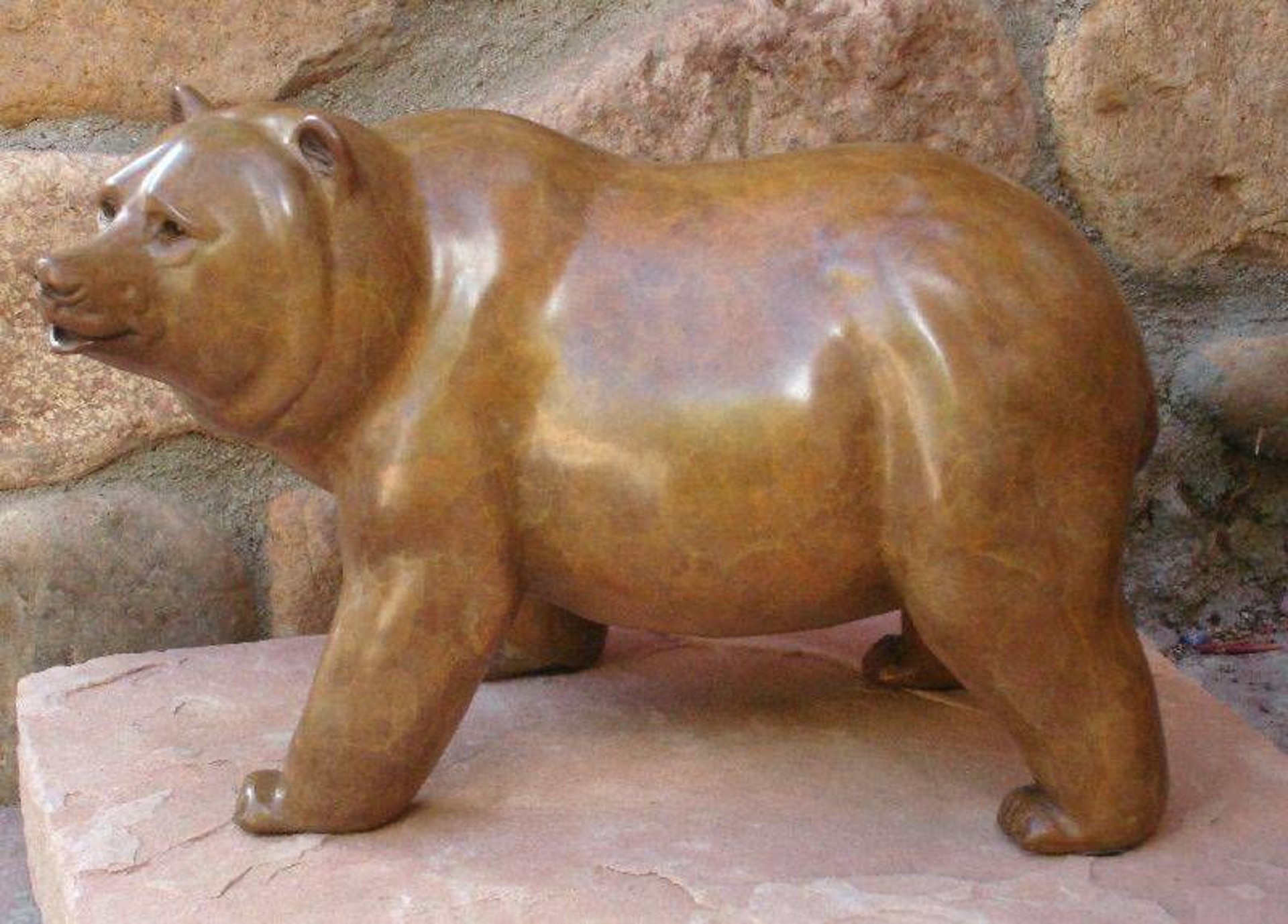 Bear by Robert A. Larum (sculptor)