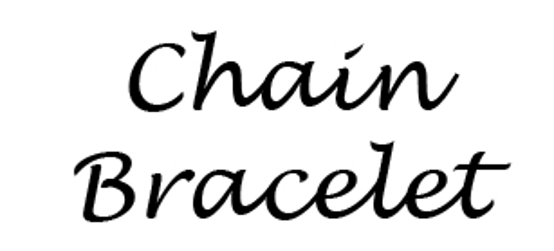Chain Bracelet by Barb Clawson Designs