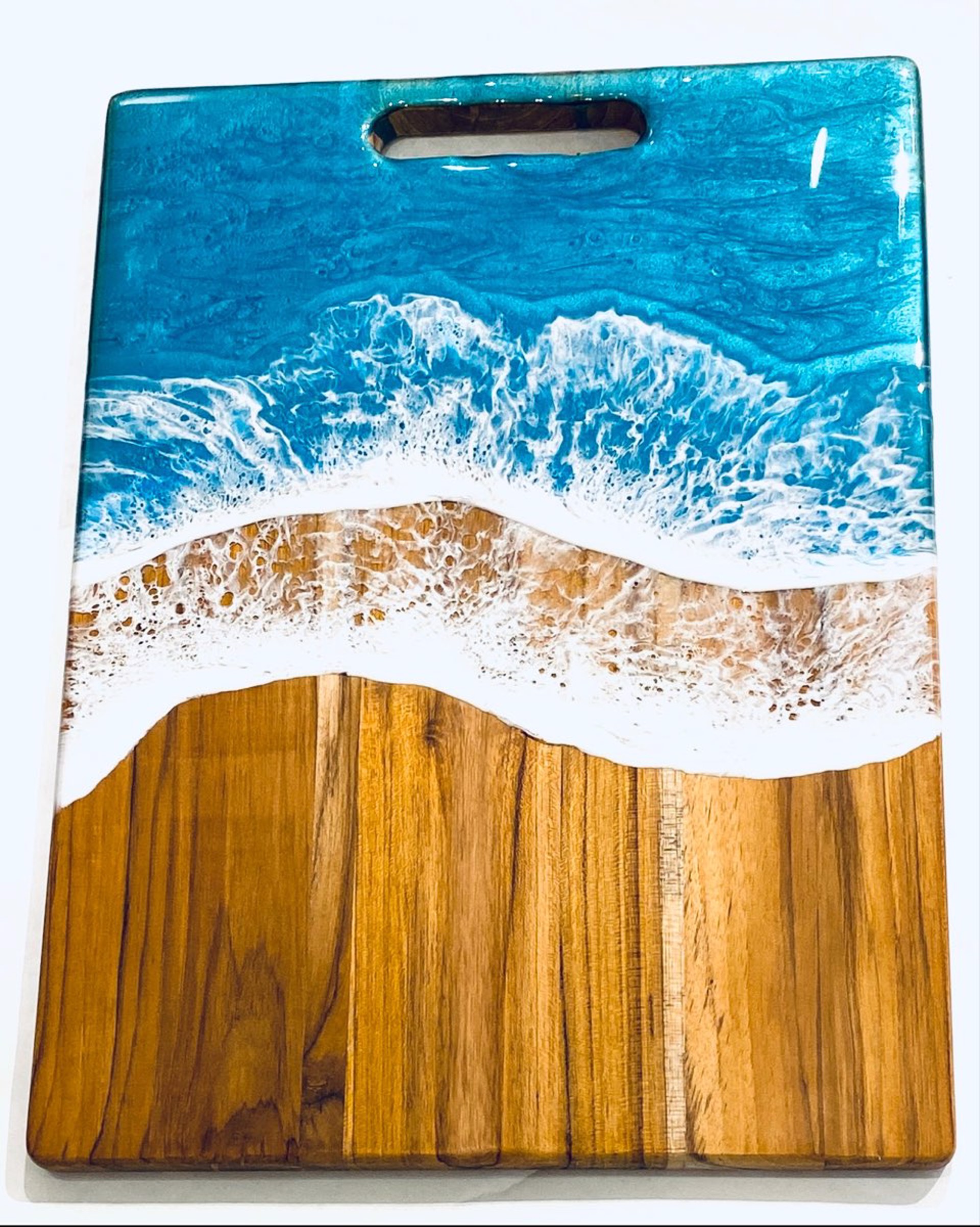 MDM23-1 Resin and Wood Charcuterie Board by Mary Duke McCartt