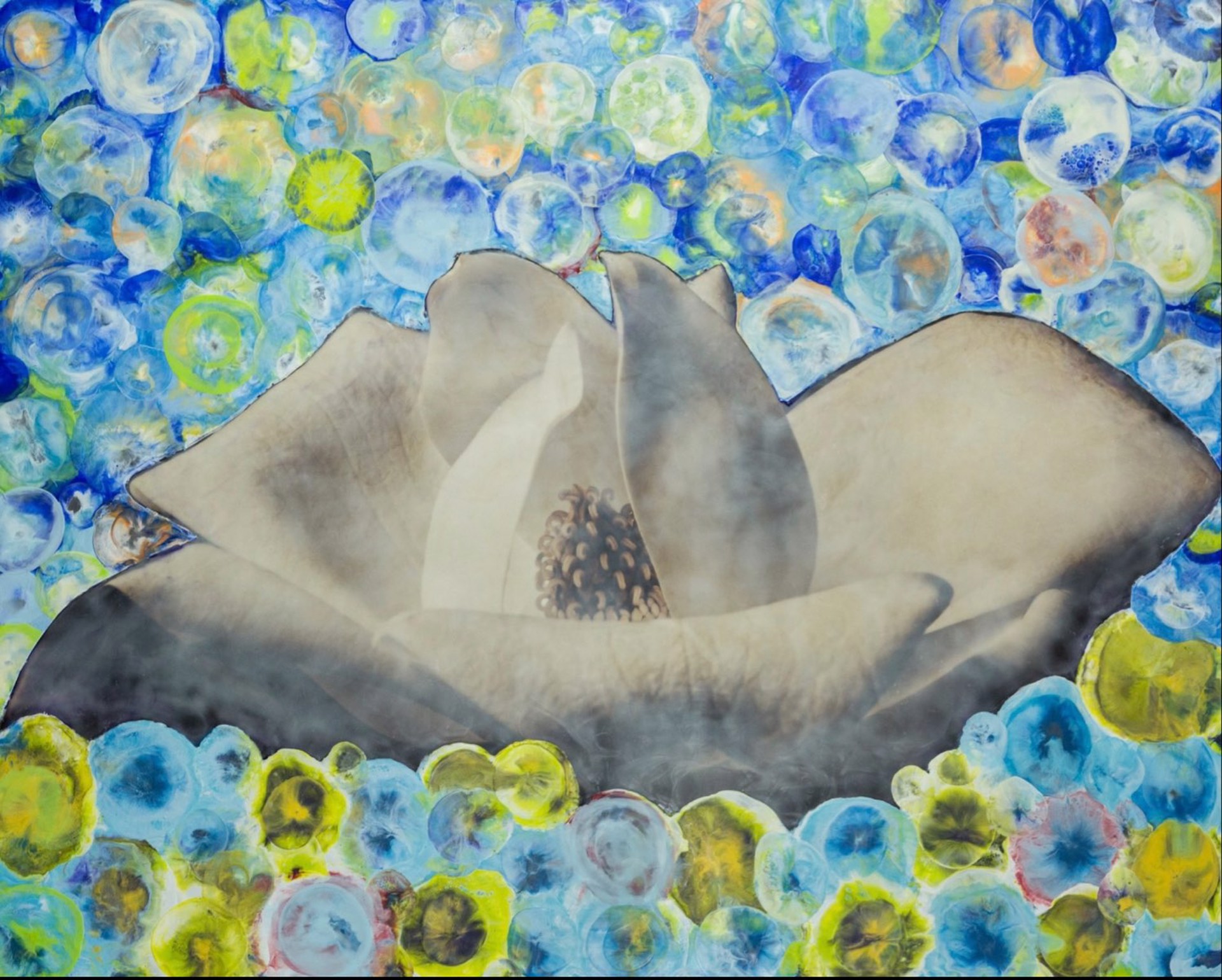 Lunacy Blossoms by Deborah Llewellyn