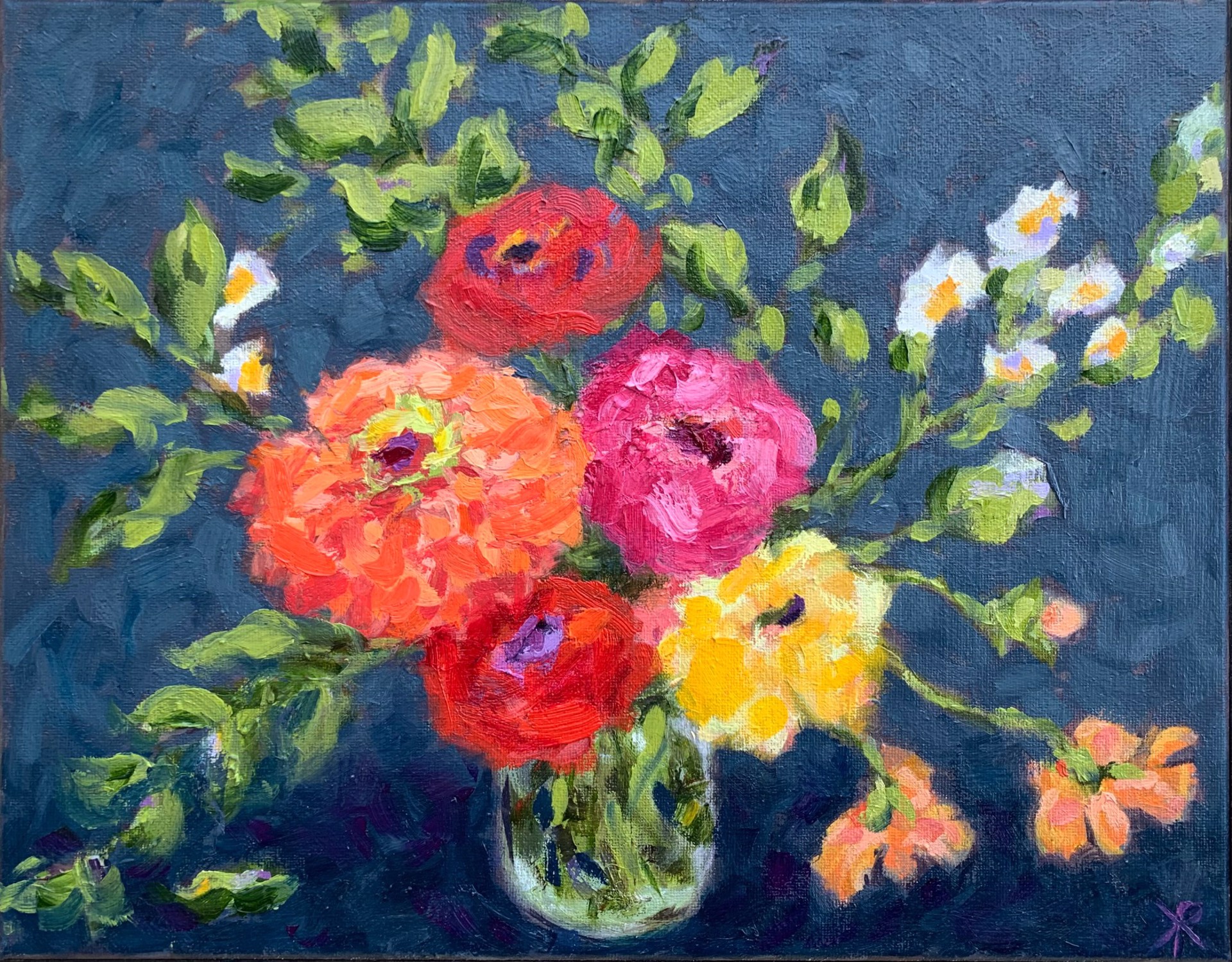 Joyful Blooms by Kirsten Rose