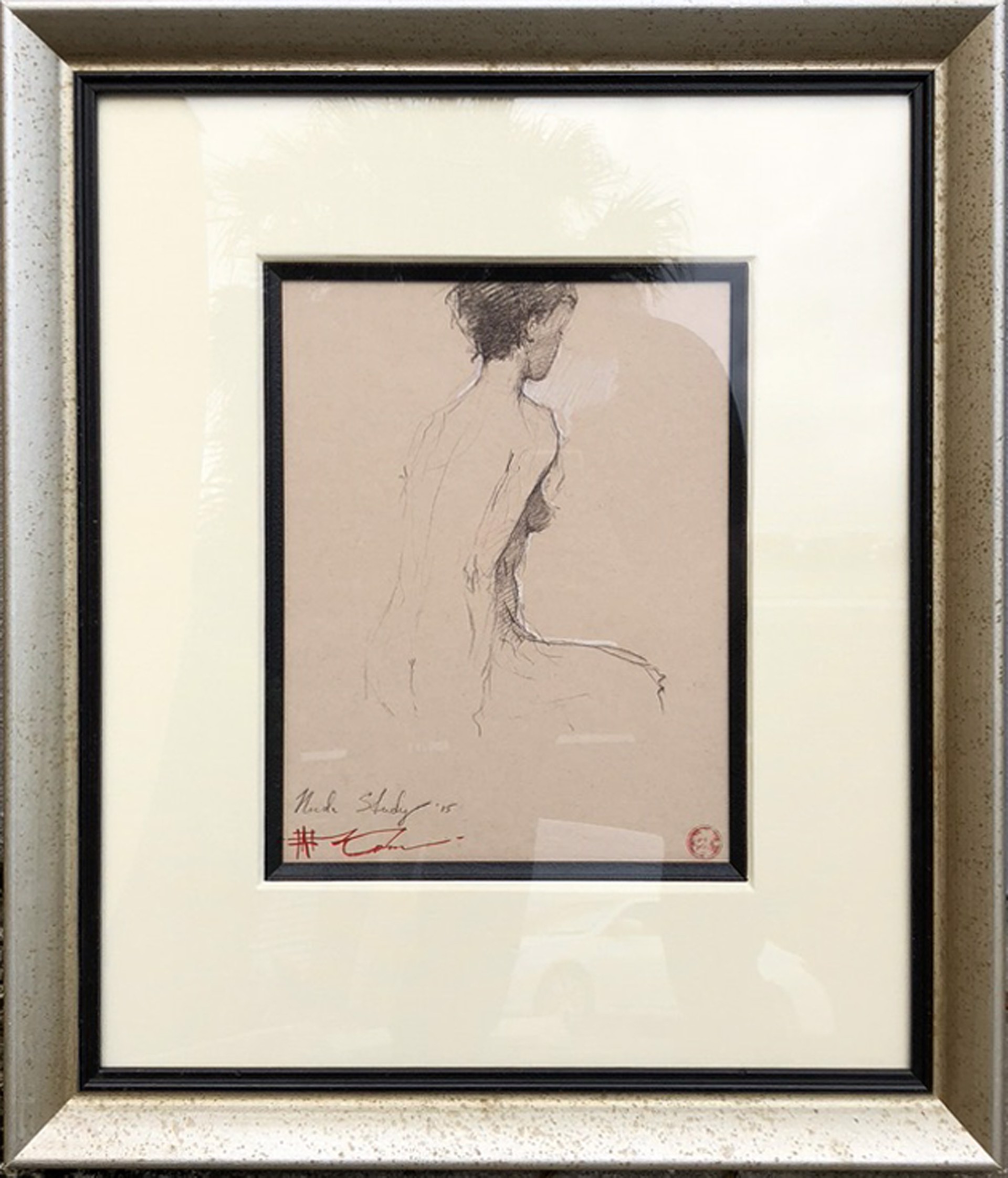 "Nude Study" #15 by Andre Kohn