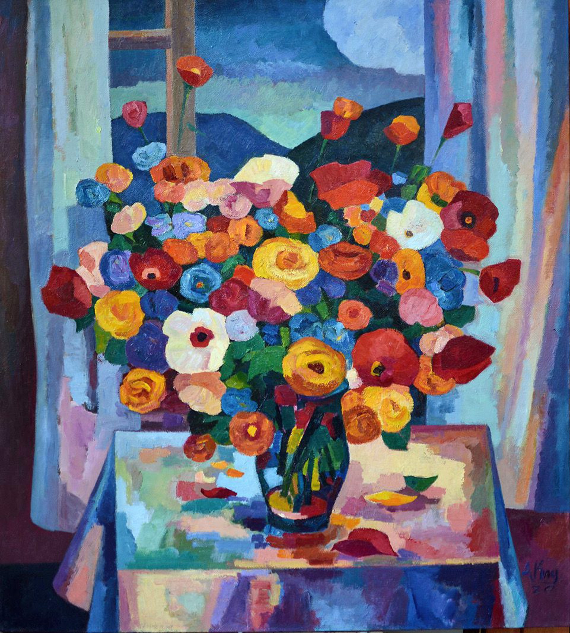 A Large Bouquet by Andrei Kioresku