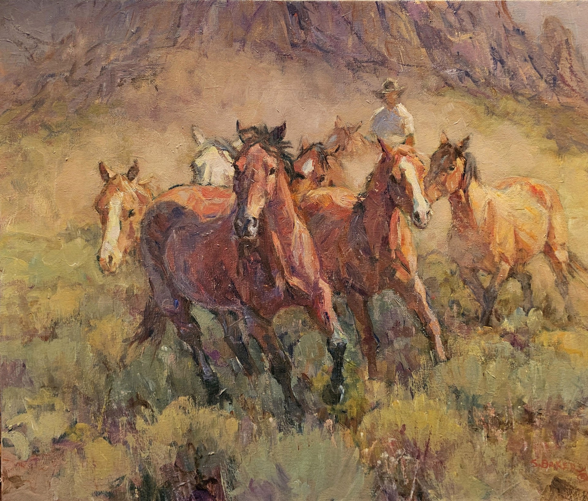 Rock Canyon Bunch by Suzanne Baker