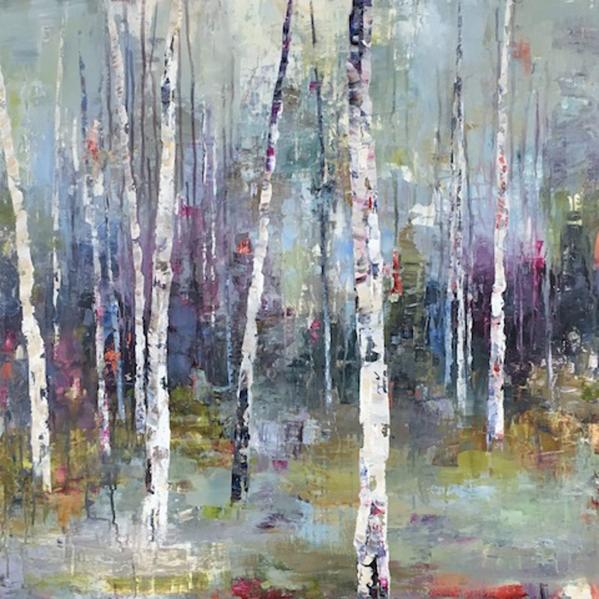 Forest Shimmer II by Tracey Lane
