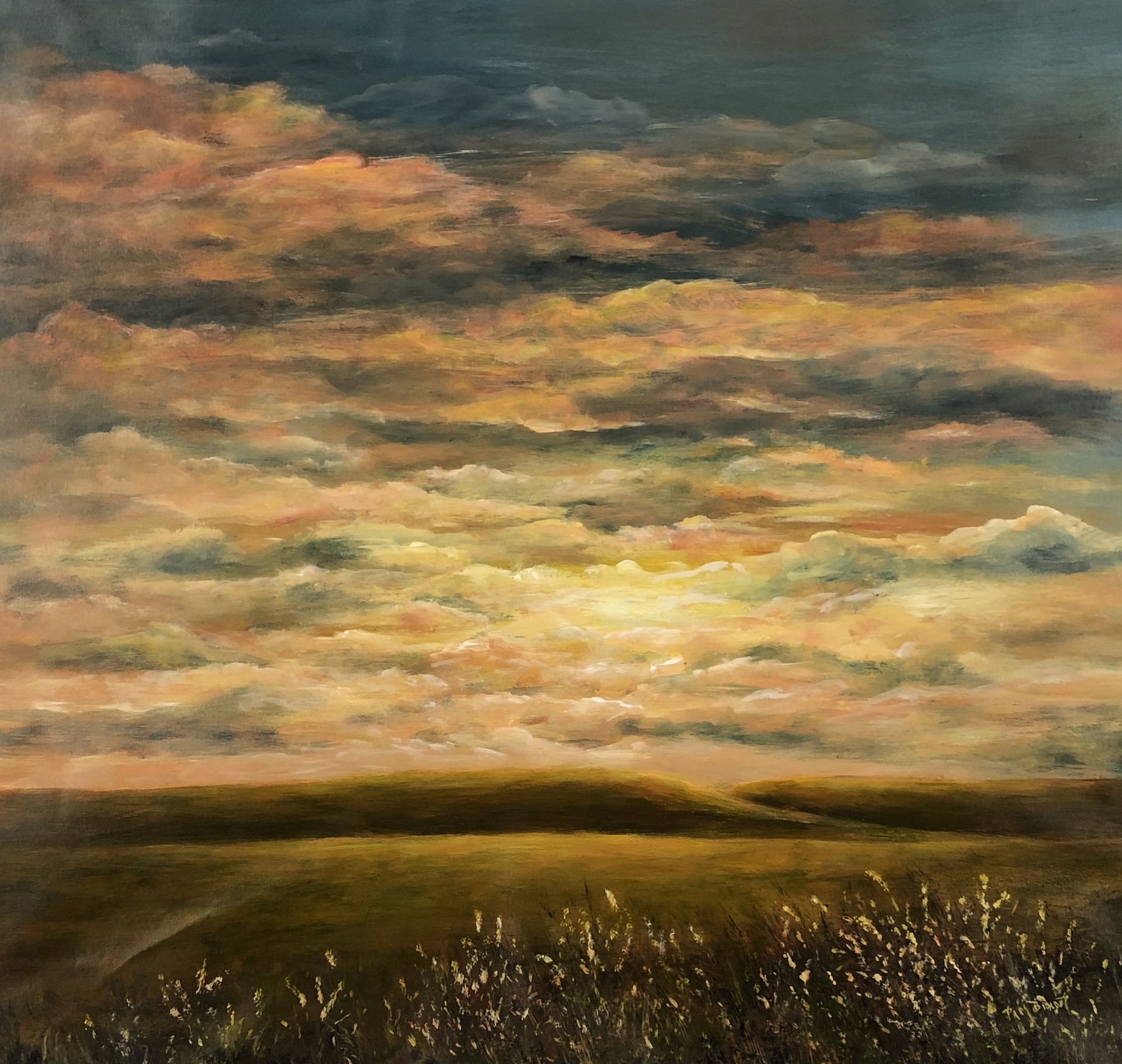 Prairie Sunset by Pam Brant