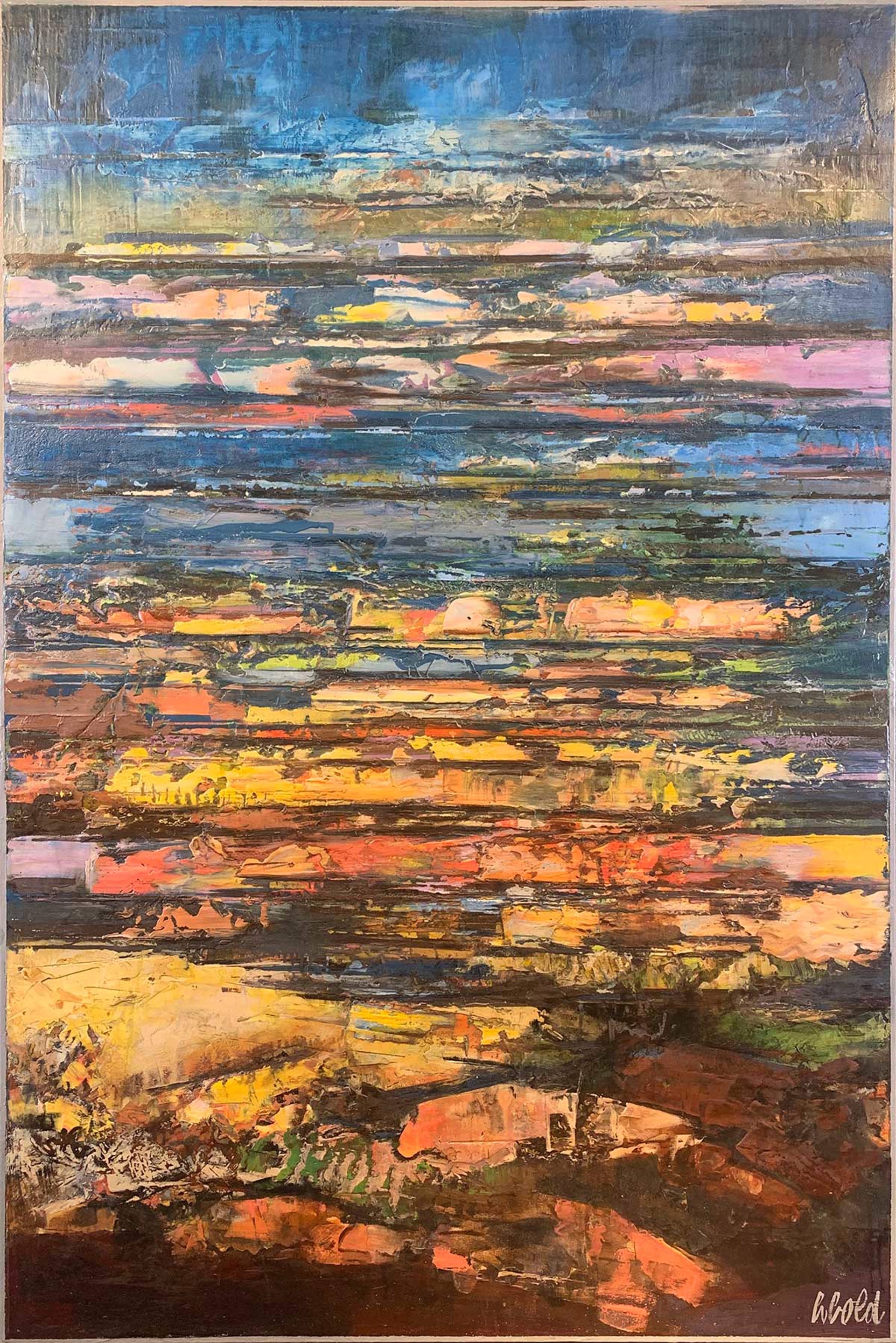 Tidal Stripes Series #1270 by Hans Schiebold