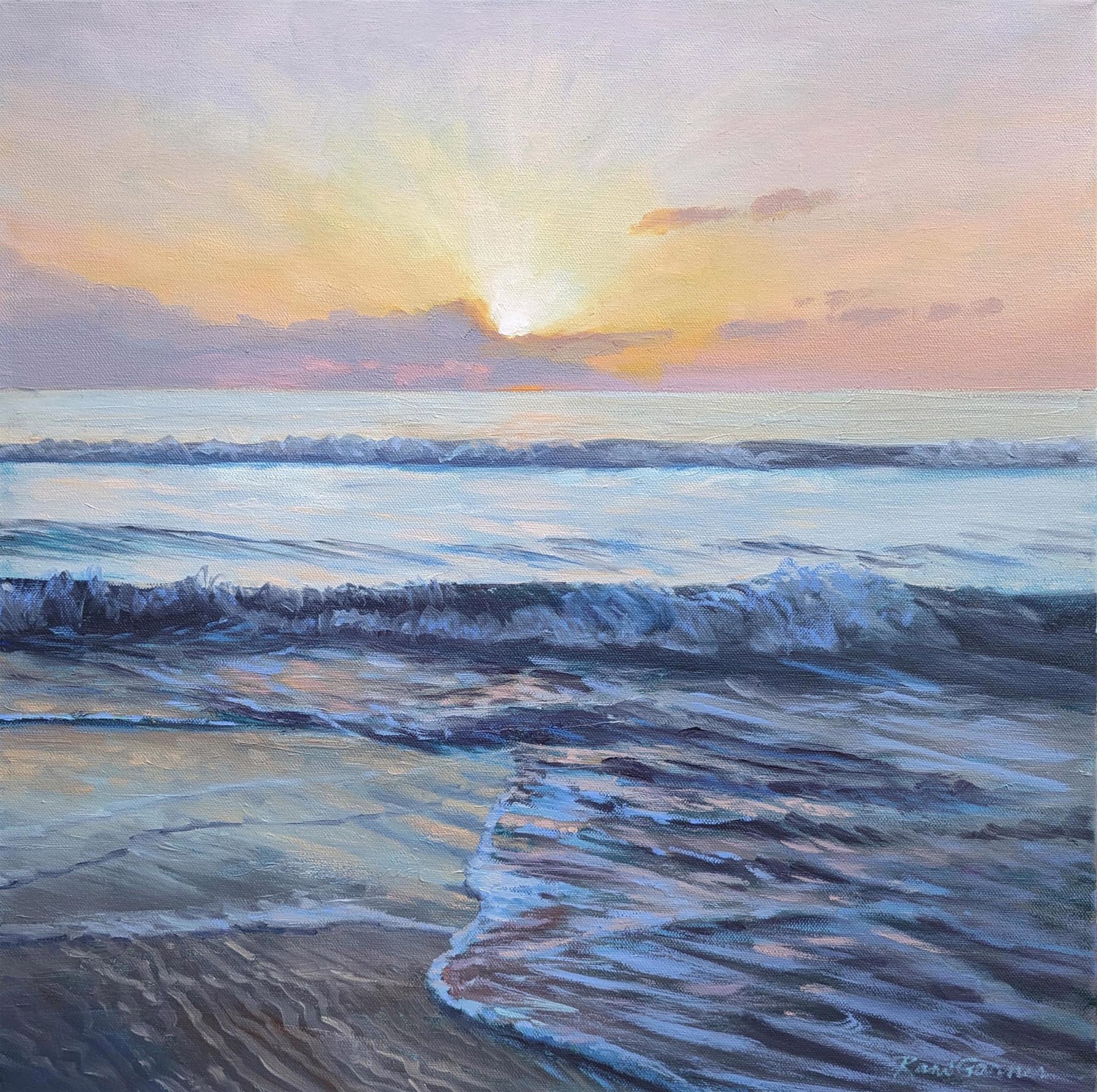 Sunrise Seascape by Rani Garner