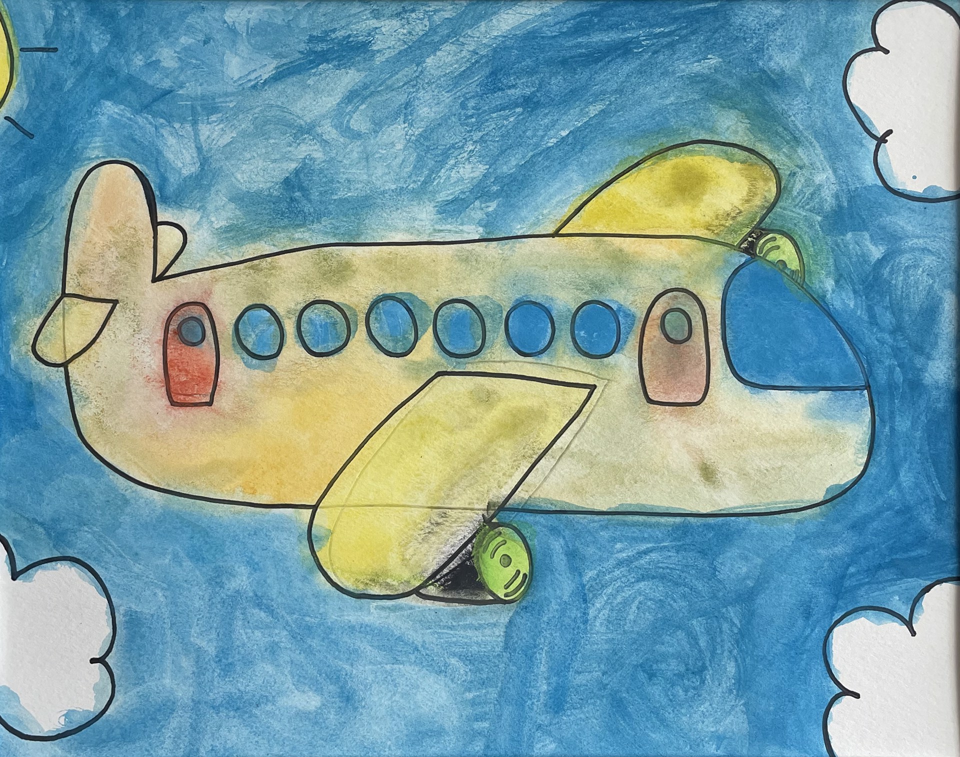 “Aircraft Series #17” by RJ M. by Autism Academy