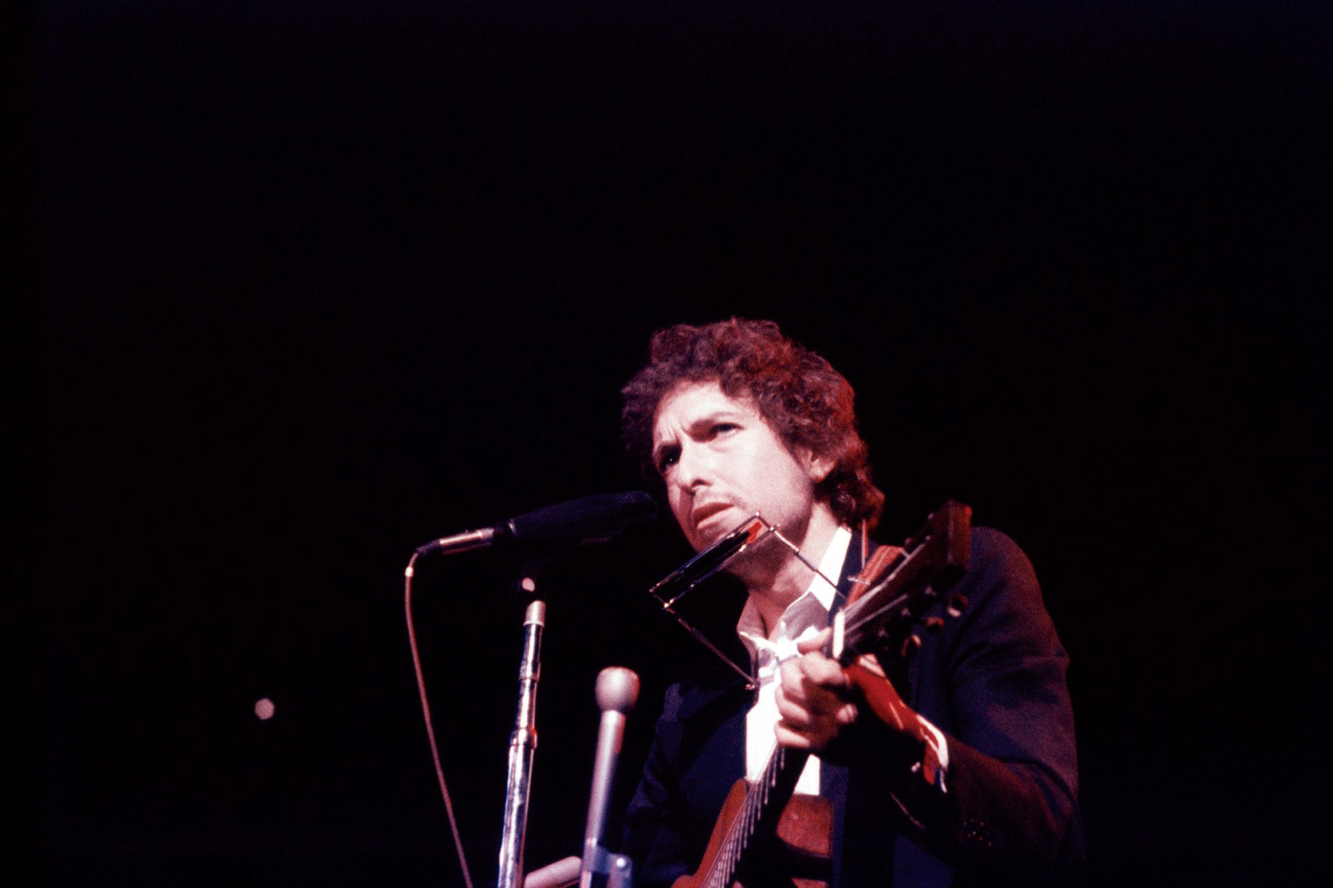 Bob Dylan, Madison Square Garden, 1974 by Stephen Aiken