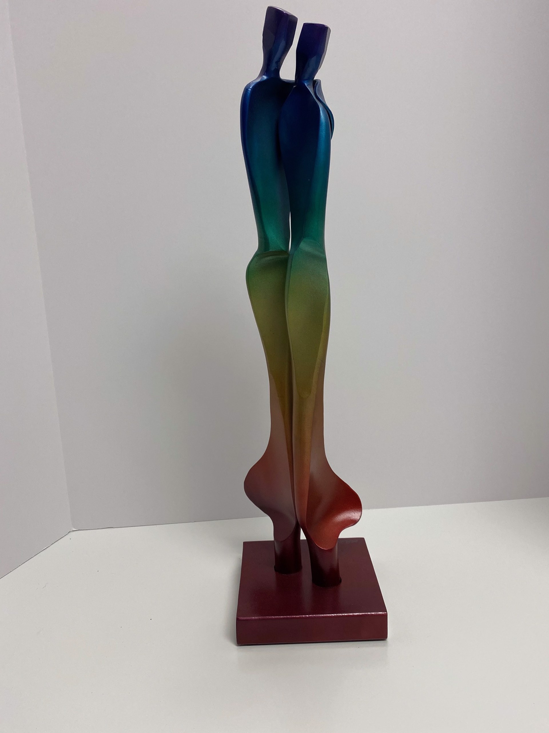 Intimacy (rainbow) by Kramer Sculpture