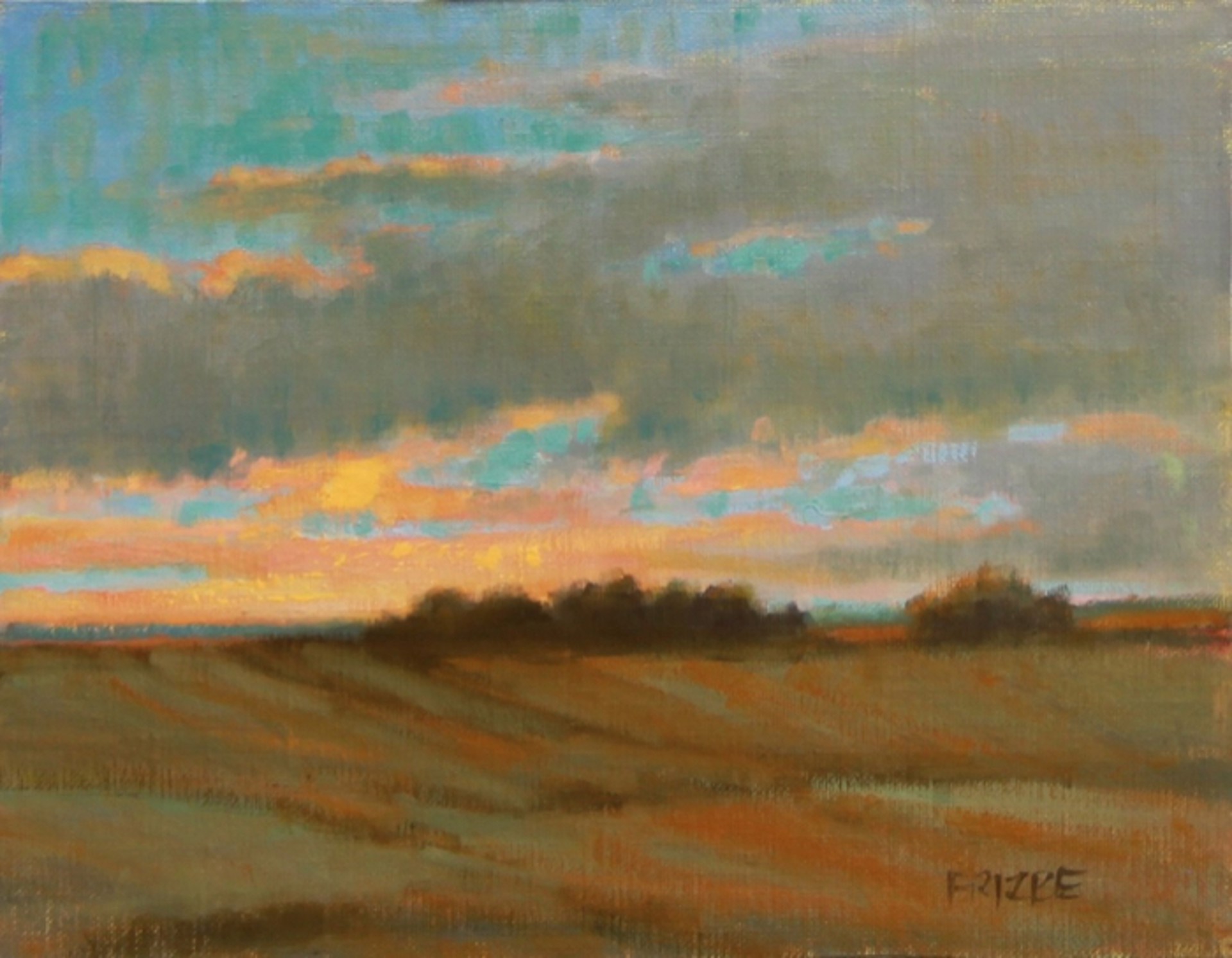 Sunset Color Notes by Paula Frizbe