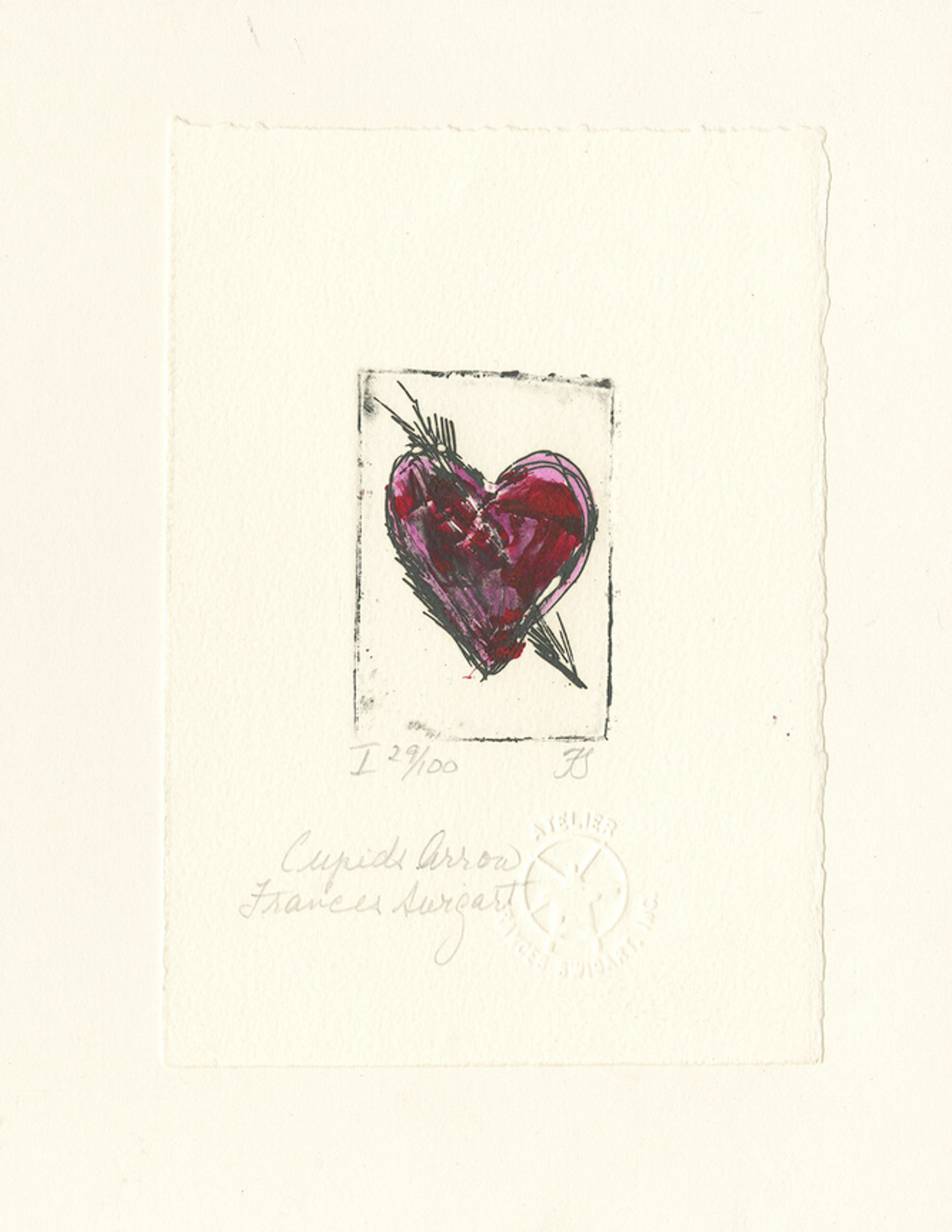 Heart Series, Cupid's Arrow by Frances Swigart