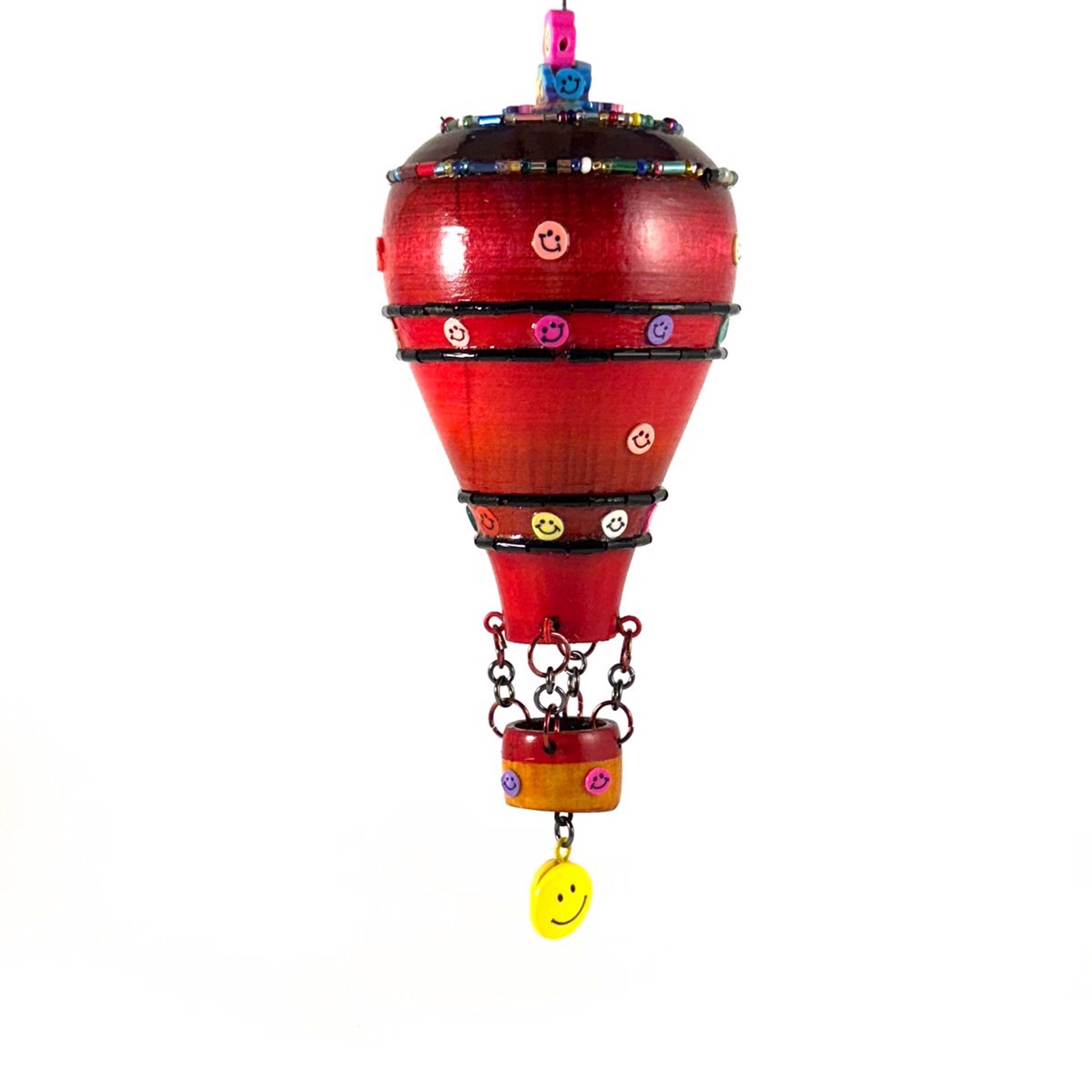 Whimsical Hot Air Balloon Ornament MT23-17 by Marc Tannenbaum