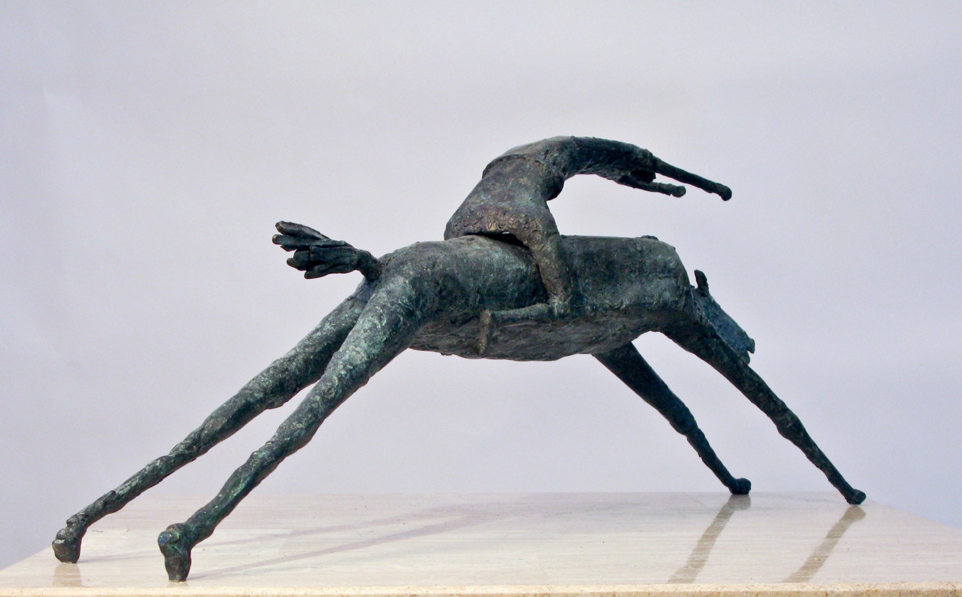Horse and Rider by Eduardo Oropeza