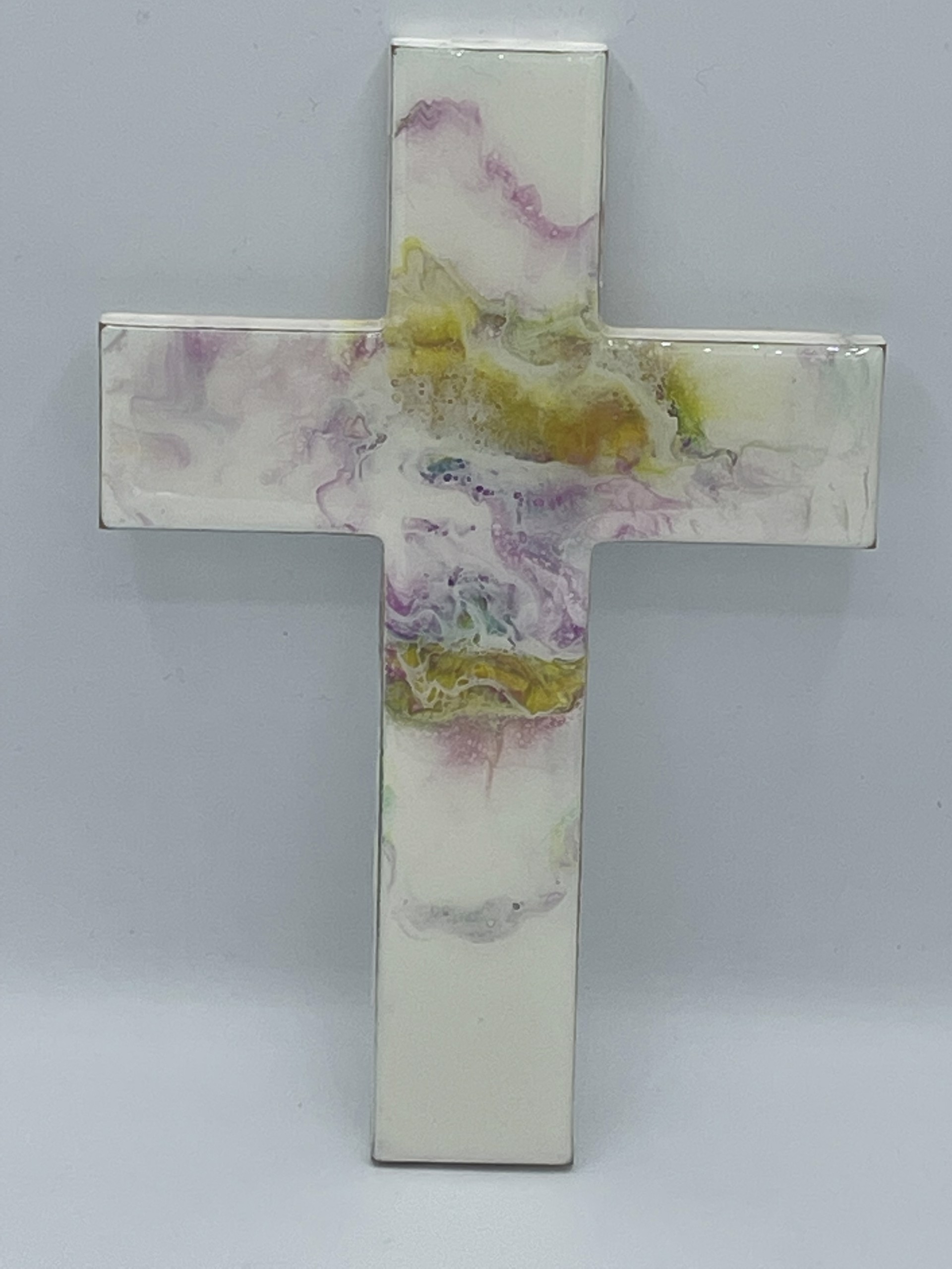 Medium Resin Cross 13 by Alisa Butler