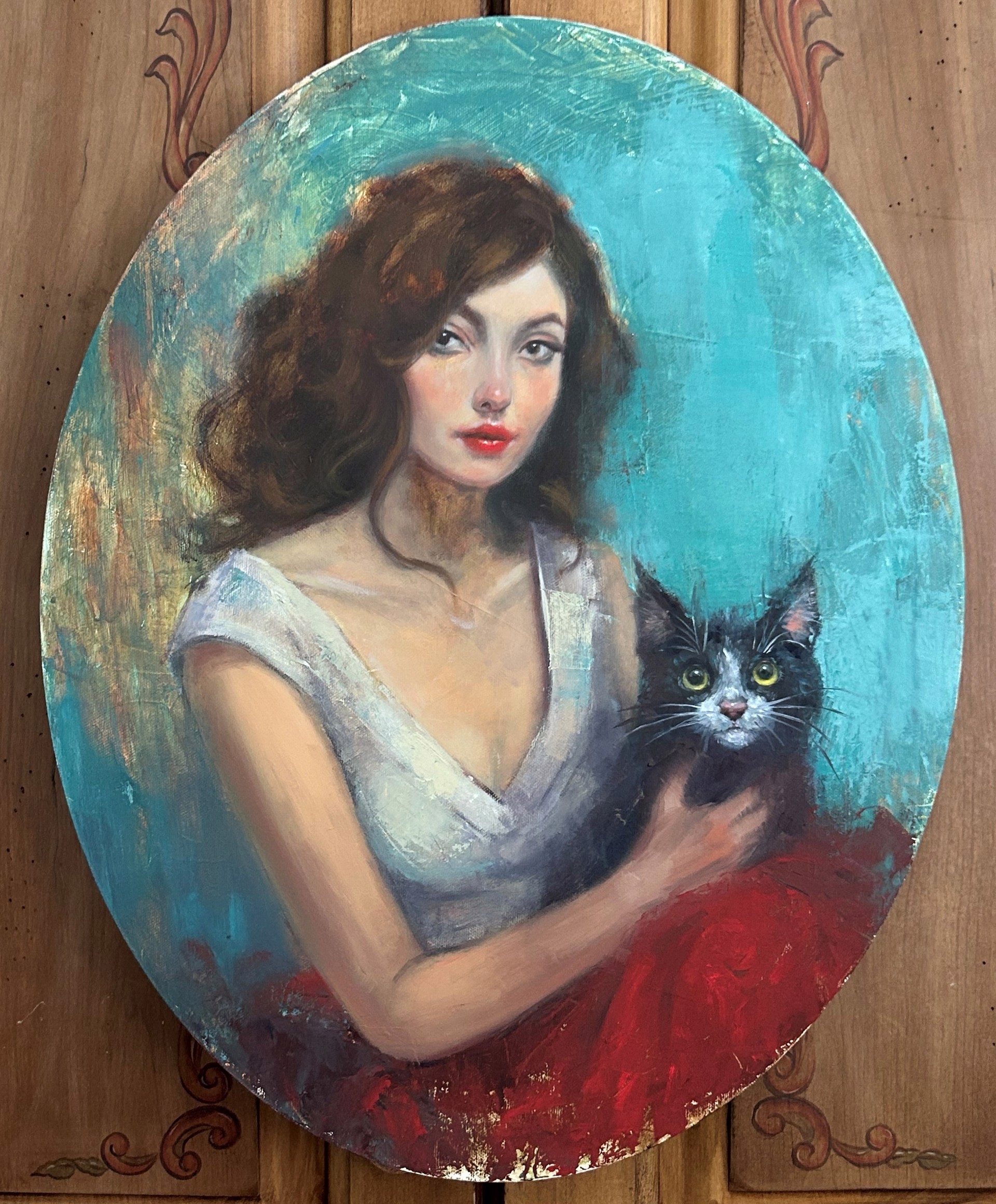 Cat Lady by Olga Furman