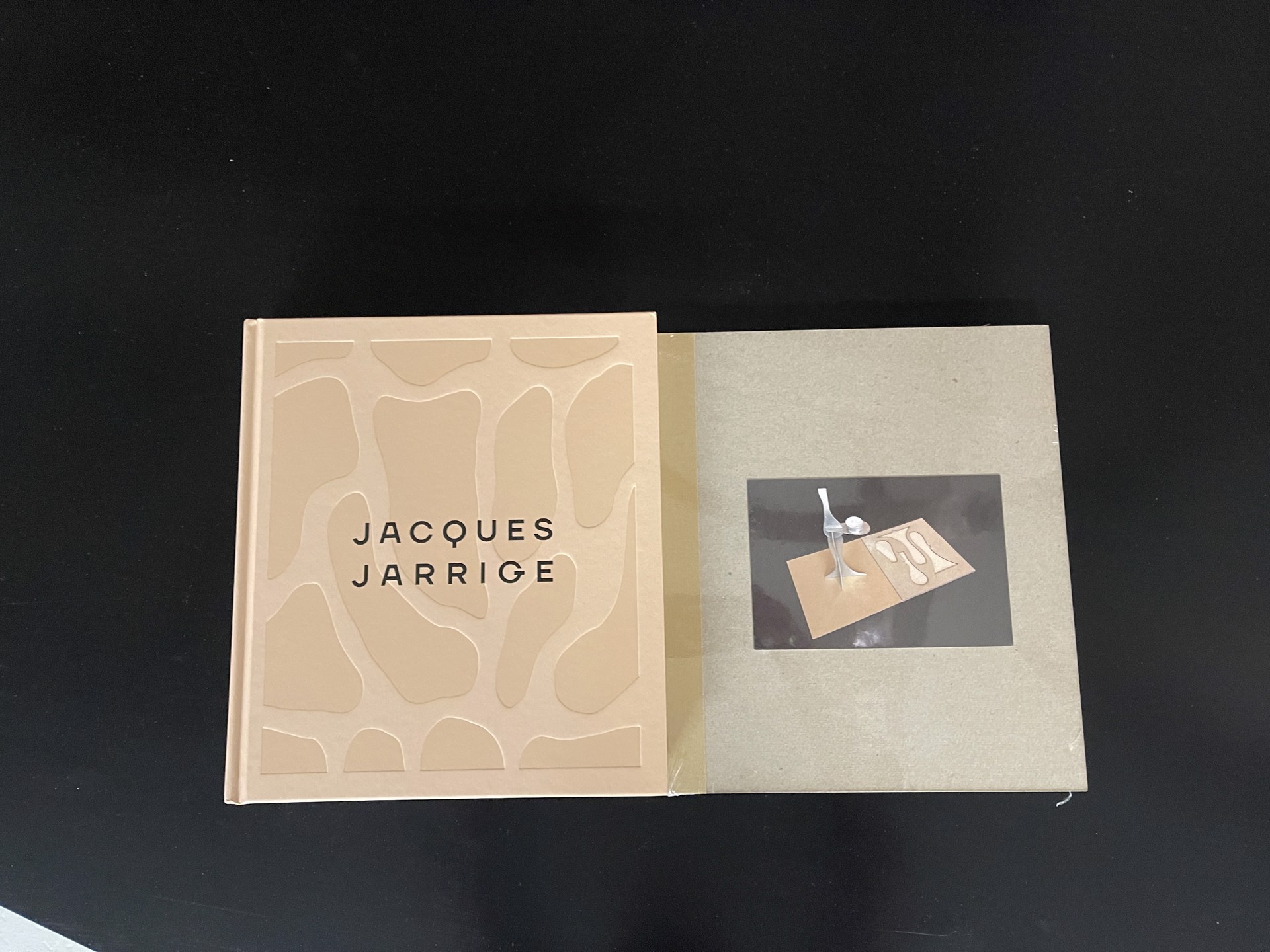 Collector's  limited edition book Jacques Jarrige with Candleholder by Jacques Jarrige