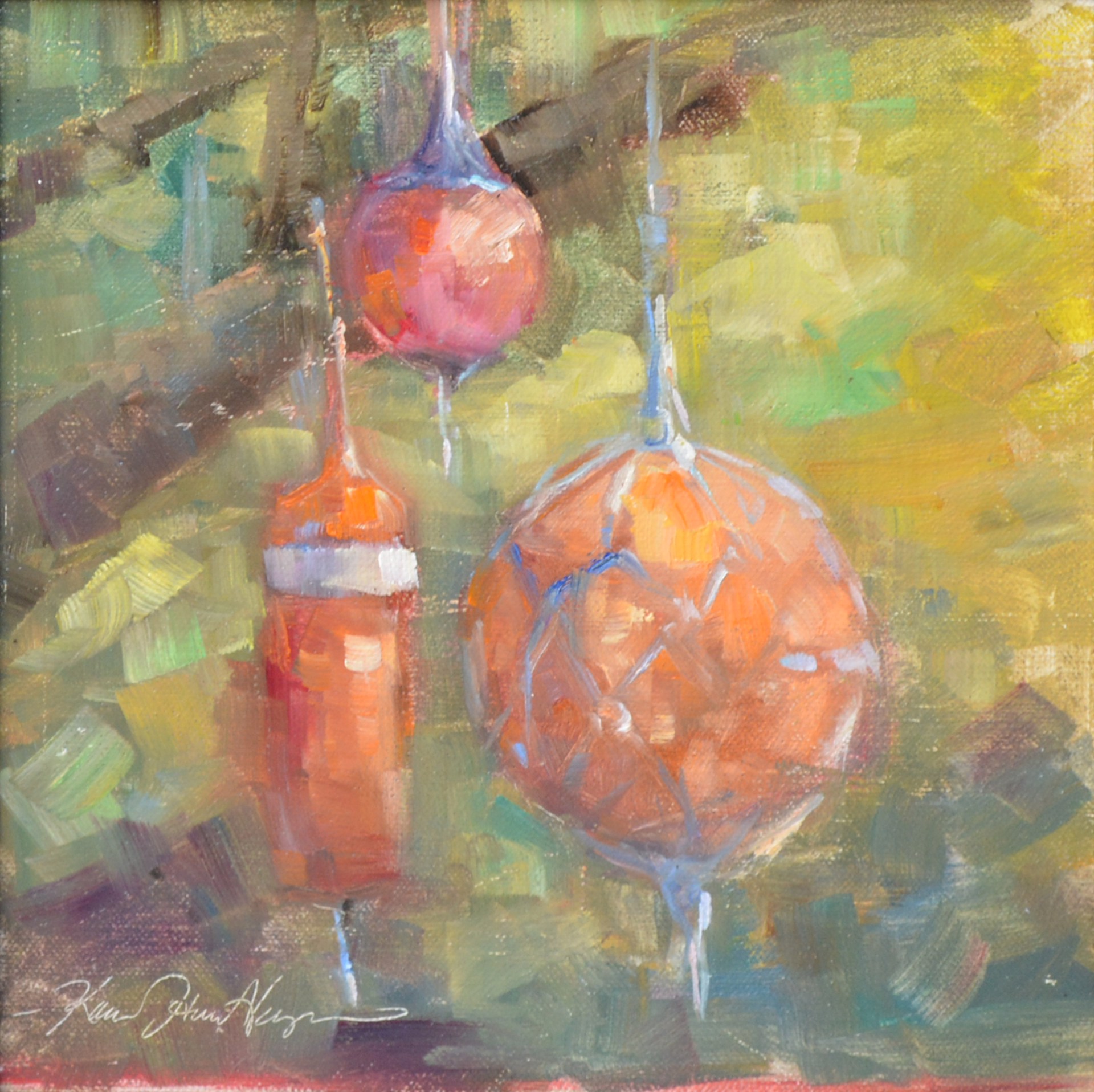 Hope Town Floats at East Point Cottage by Karen Hewitt Hagan