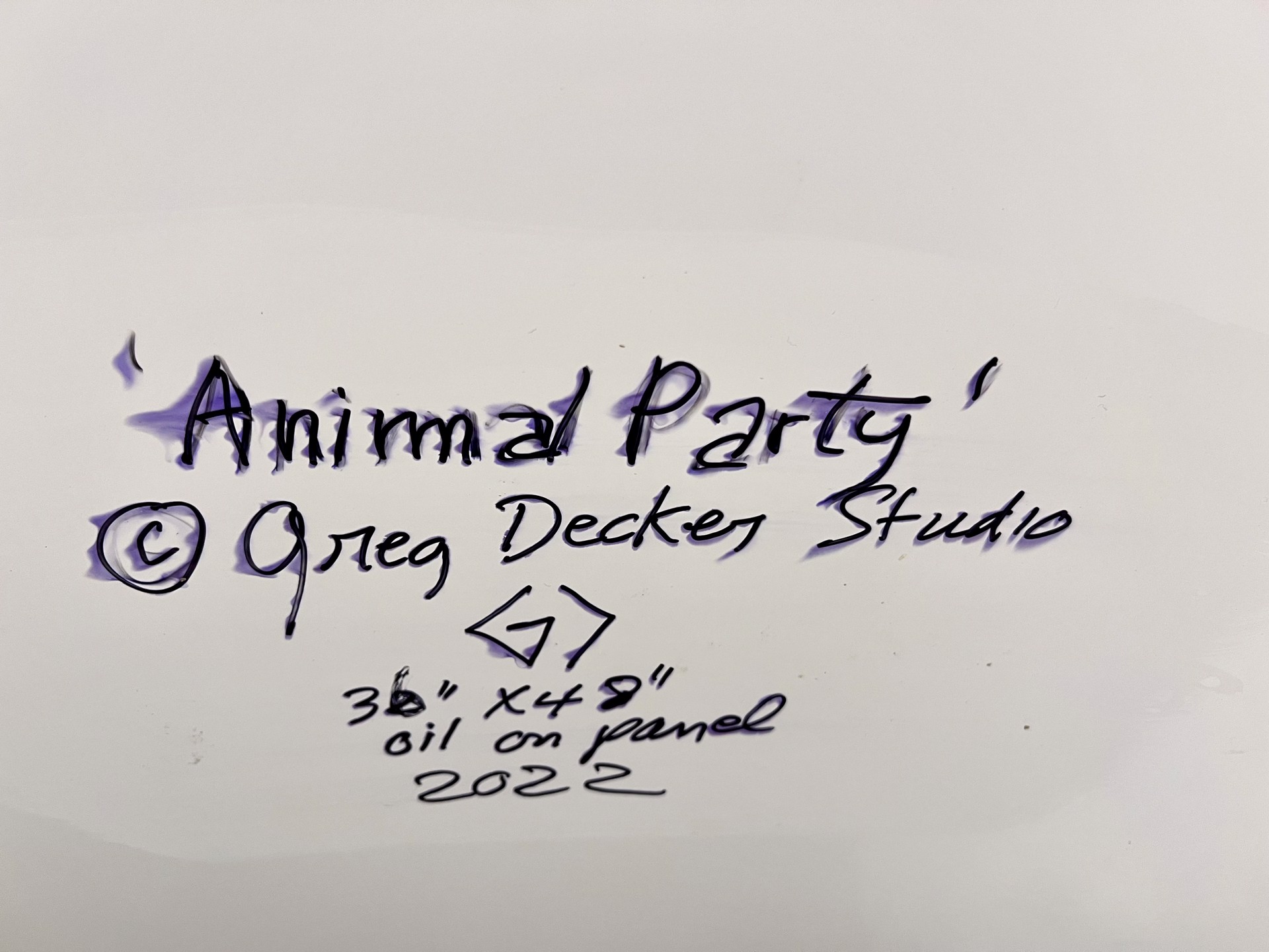 Animal Party by Greg Decker