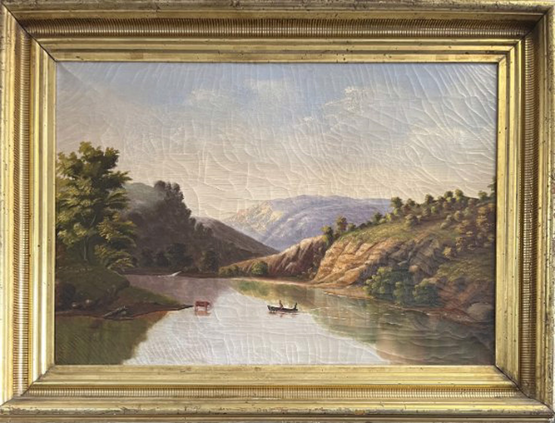 Fetching the Cow by Hudson River School