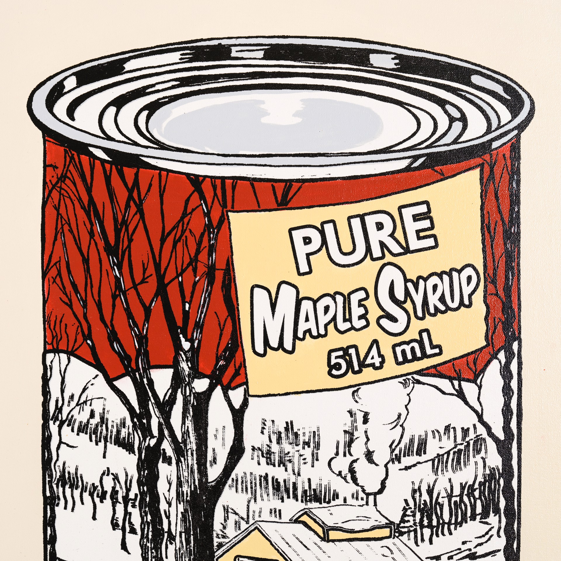 Maple Syrup (Beige/Red) by Whatisadam