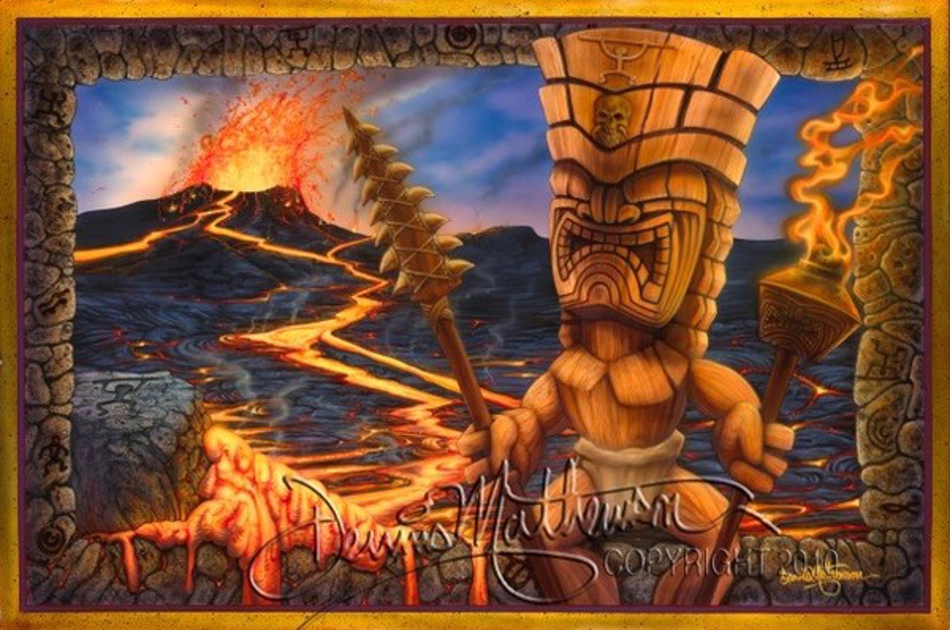 Valley of Power by Dennis Mathewson