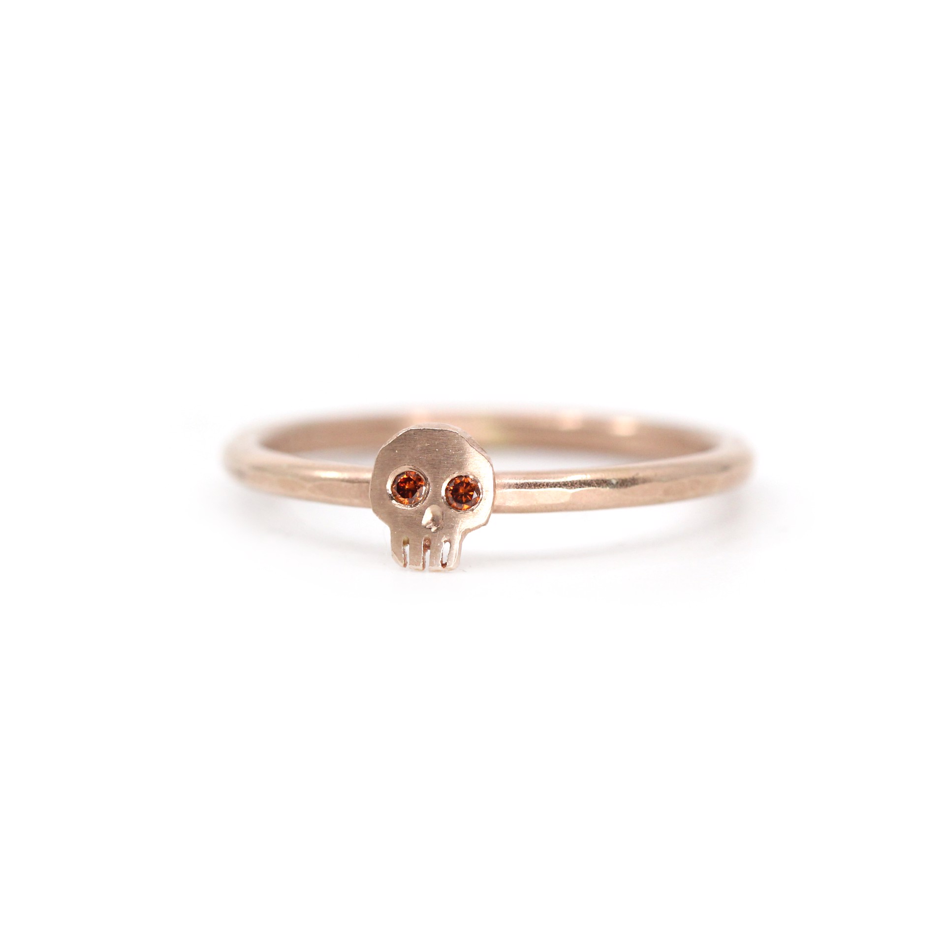 Single Skull Ring  (size 7.25) by Susan Elnora