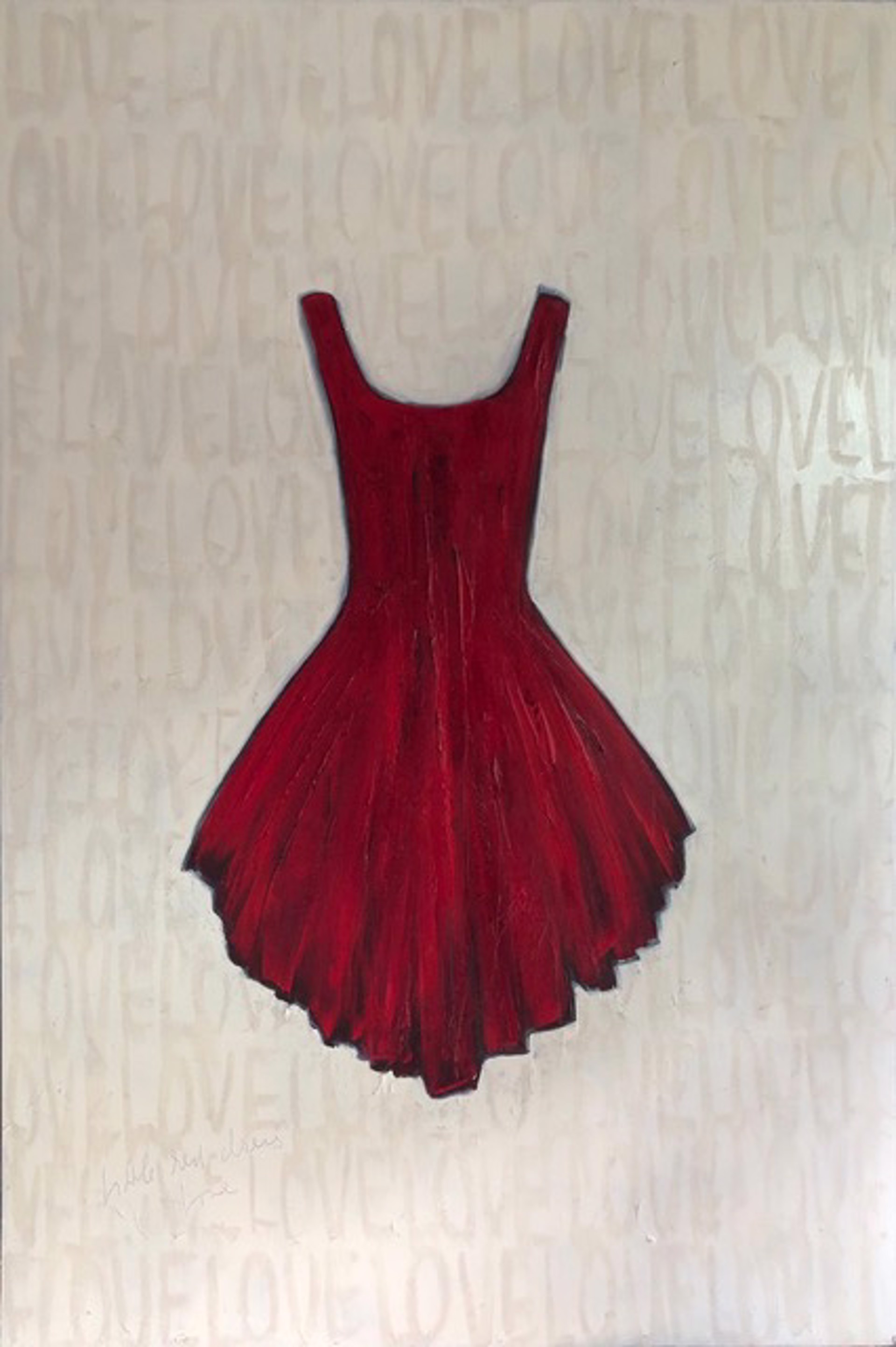 Little Red Dress Love by Marketa Sivek