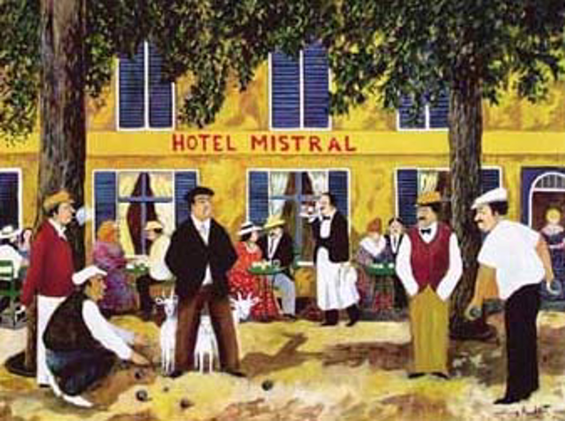 Hotel Mistral   by Guy Buffet