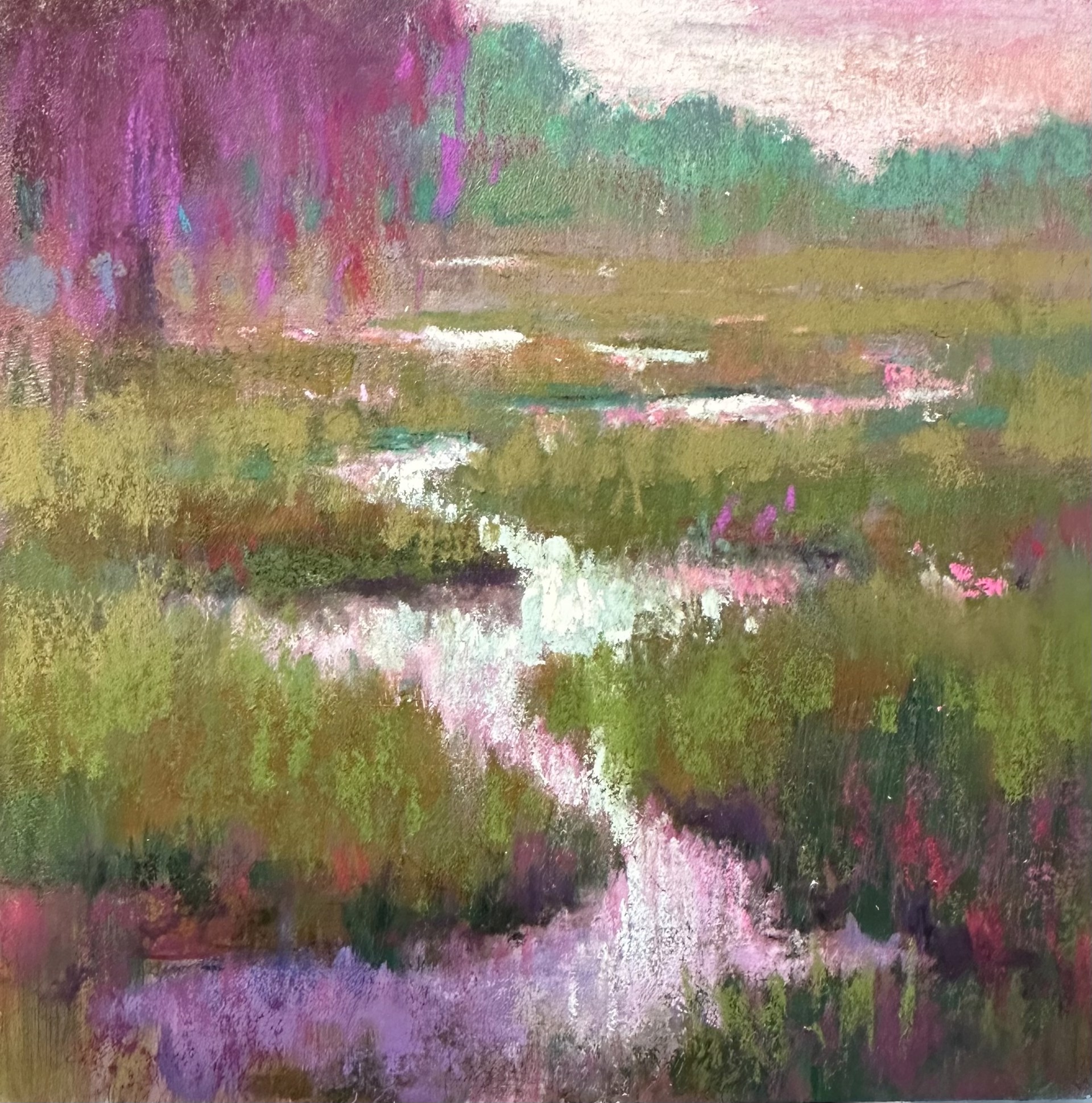 Wetland Solitude Study by Linda Richichi