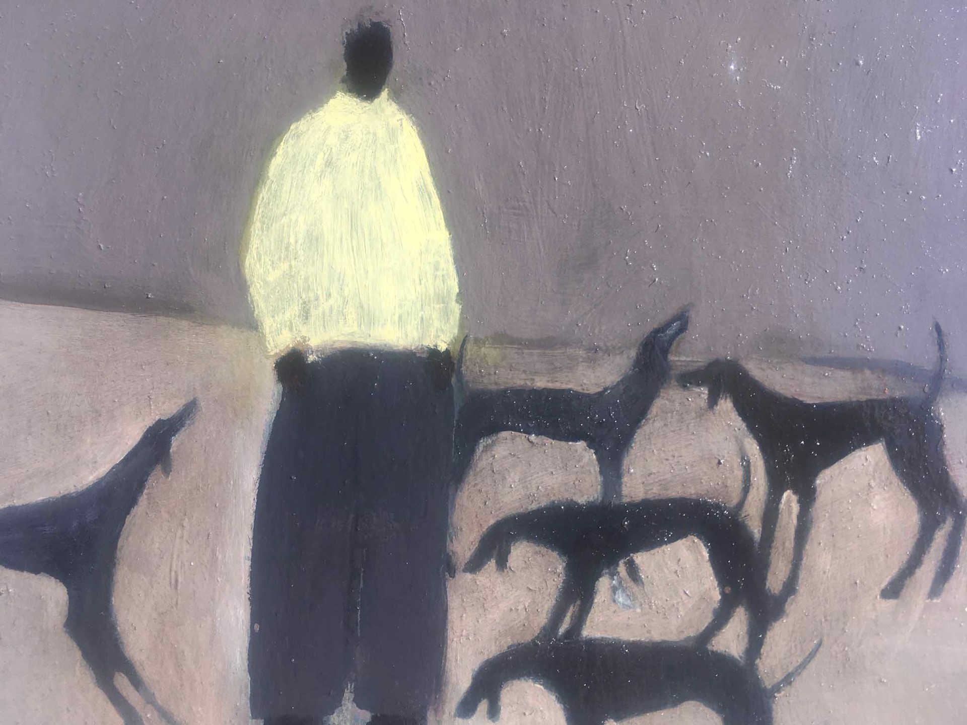 Calling The Hounds/ Yellow Sweater by Gigi Mills