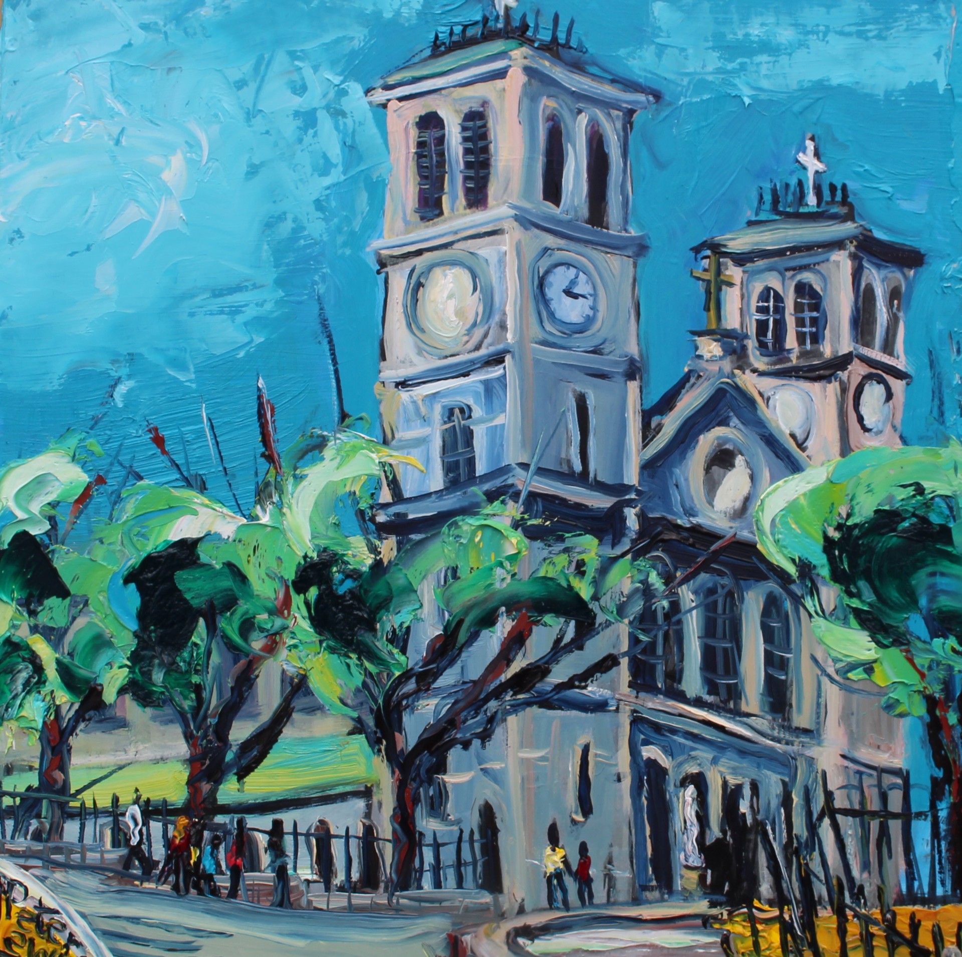 The Basilica over Garrison Hill by Peter Lewis