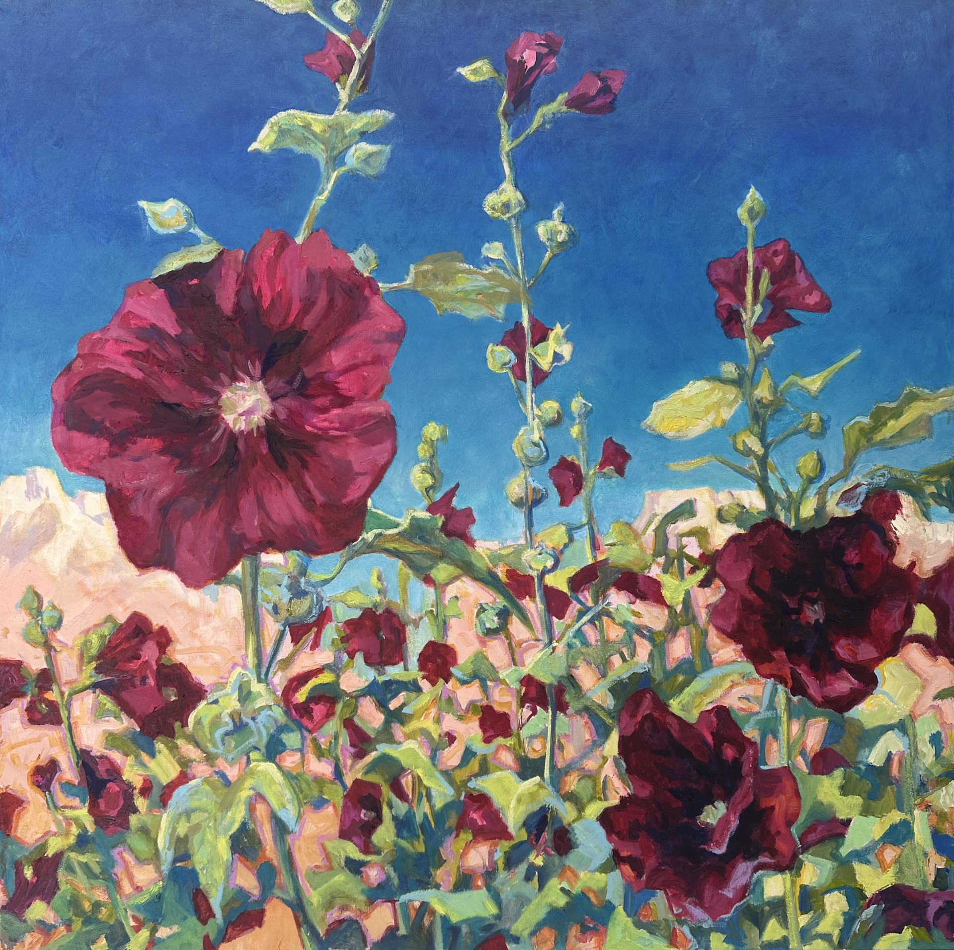 When We Were Hollyhocks II by Patricia A. Griffin