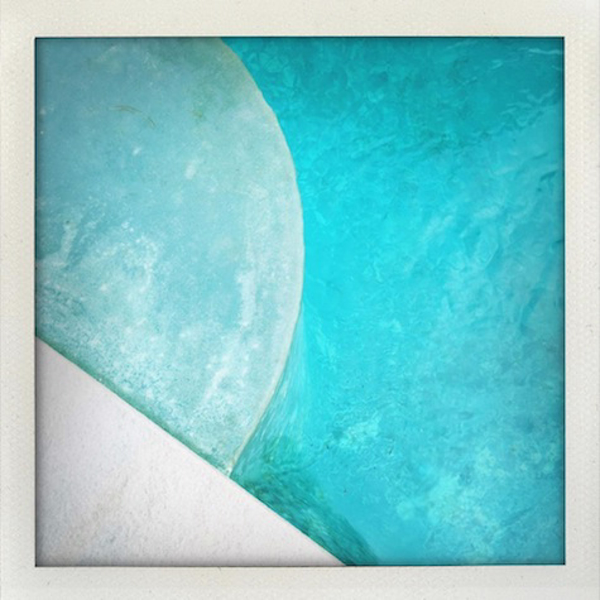 Pool Step Abstract IV, Weston, CT by Peter Mendelson