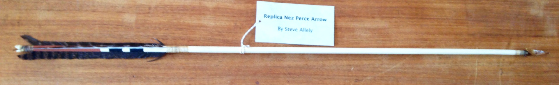 Replica Nez Perce Arrow by Steve Allely