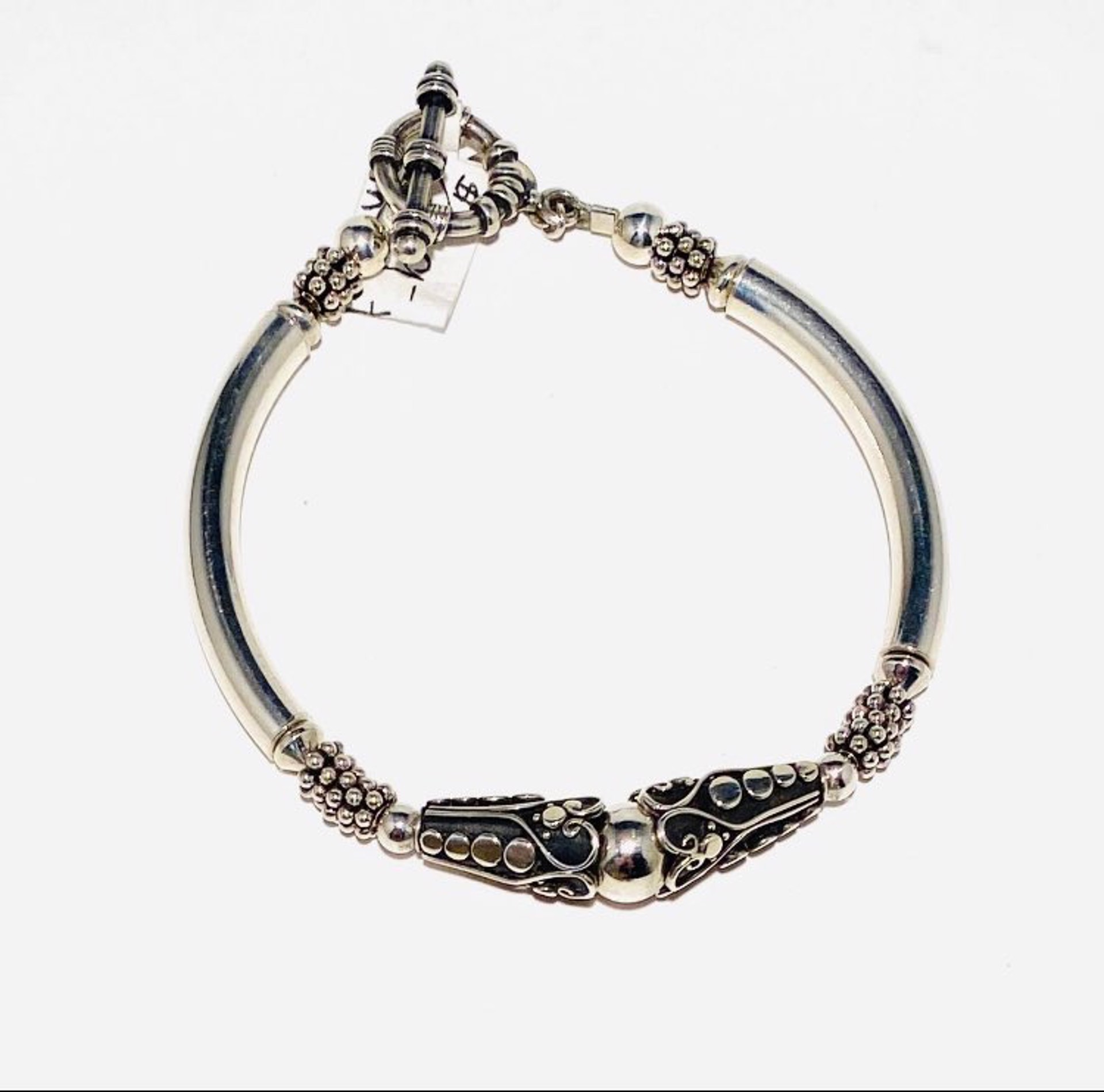 Bali Sterling Bracelet SHOSH23-11 by Shoshannah Weinisch