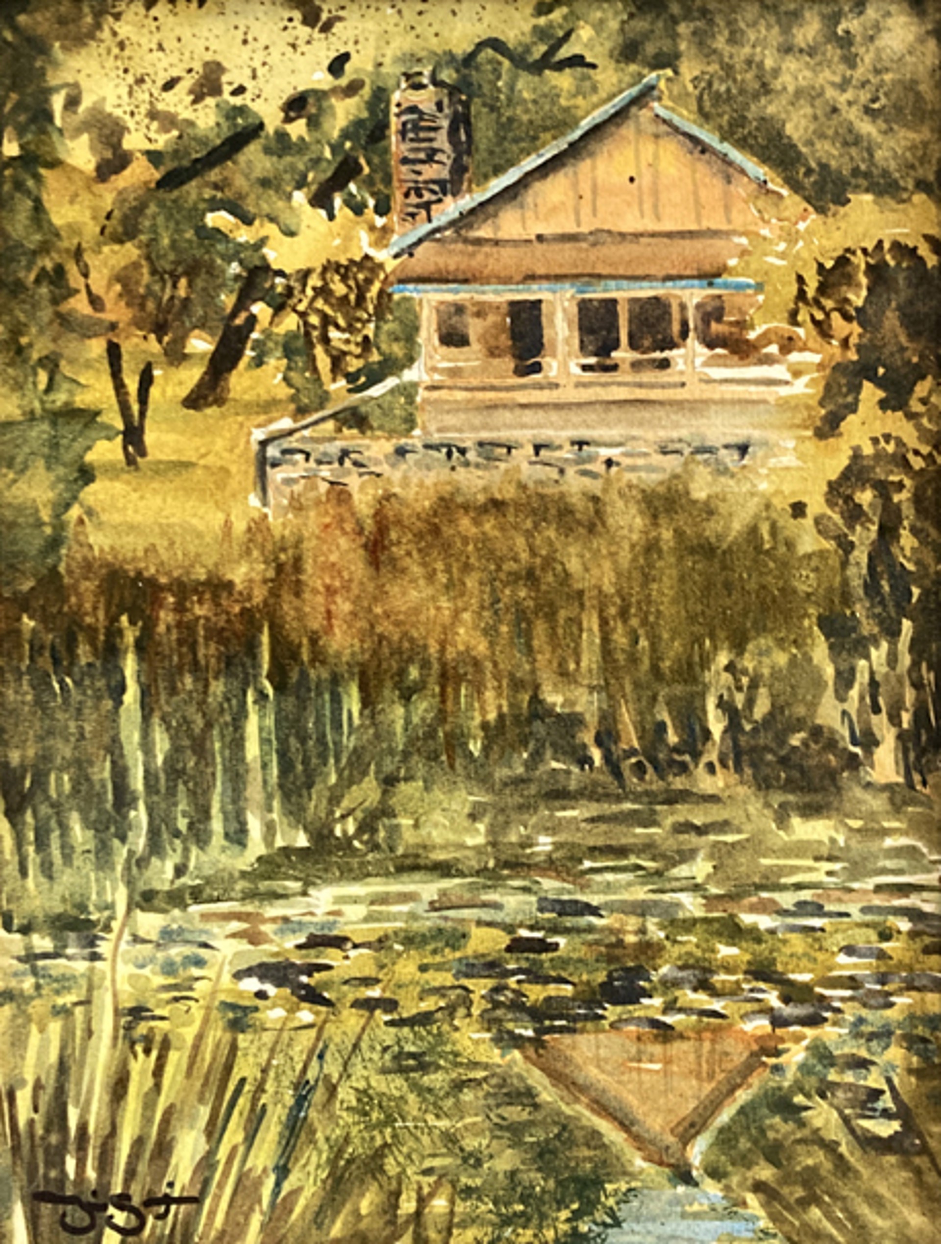 Cypress Falls Cottage Study by Jim Street