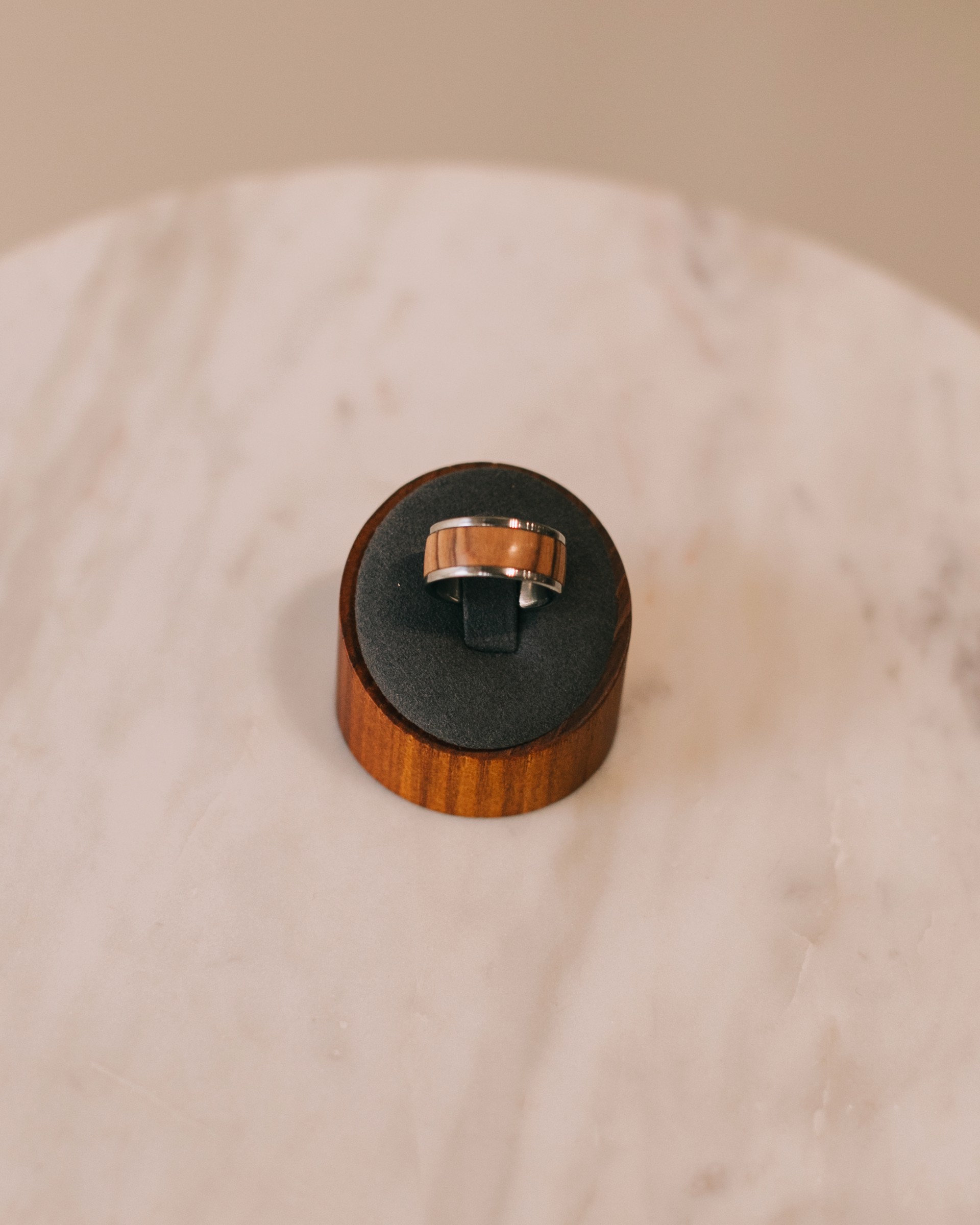 Olive Wood Ring R2223 by Greg Bloxom