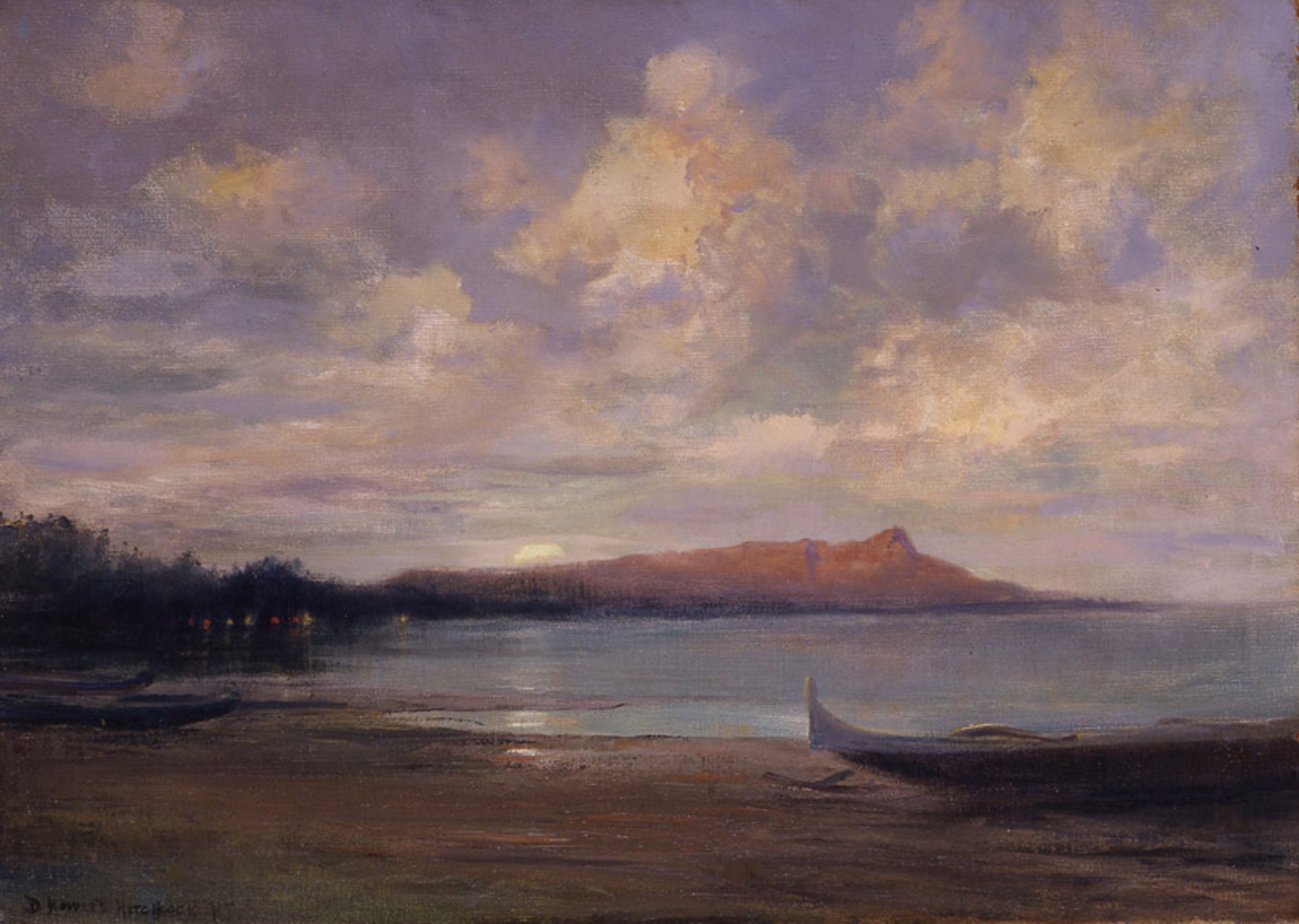 Diamond Head Nocturne by D. Howard Hitchcock