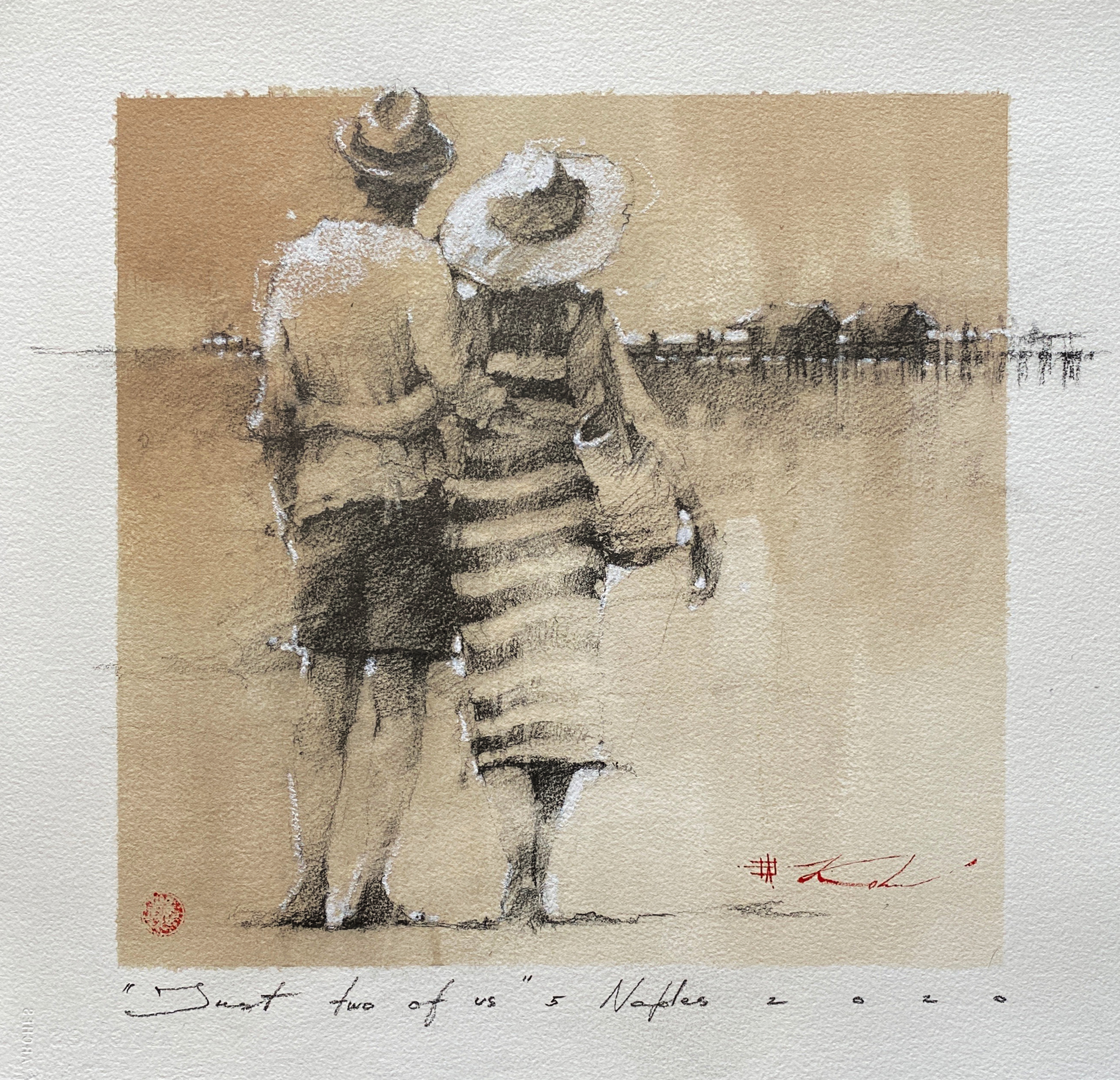 "Just Two of Us" Naples Series by Andre Kohn