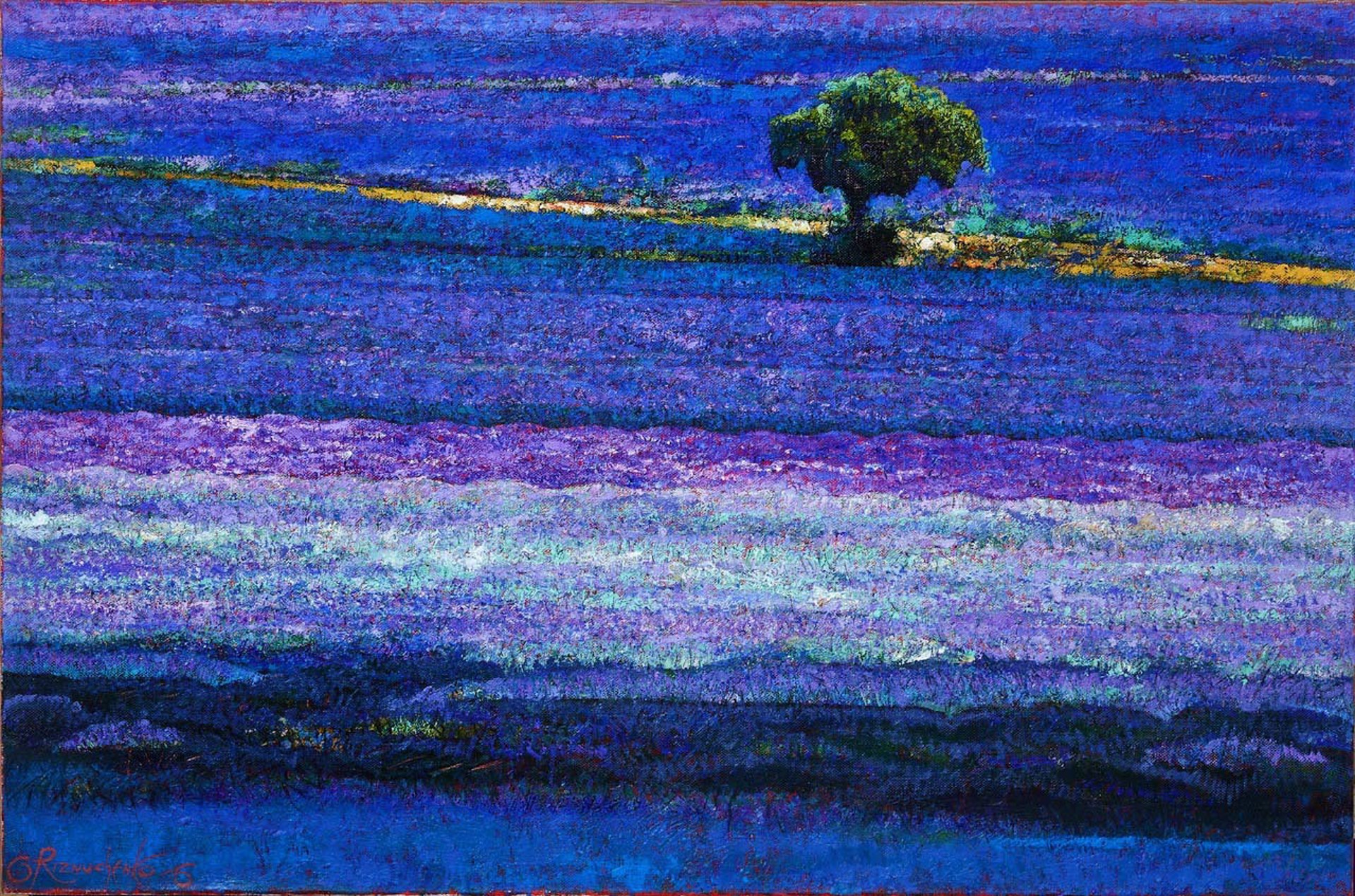 Lavender Carpet by Aleksandr Reznichenko