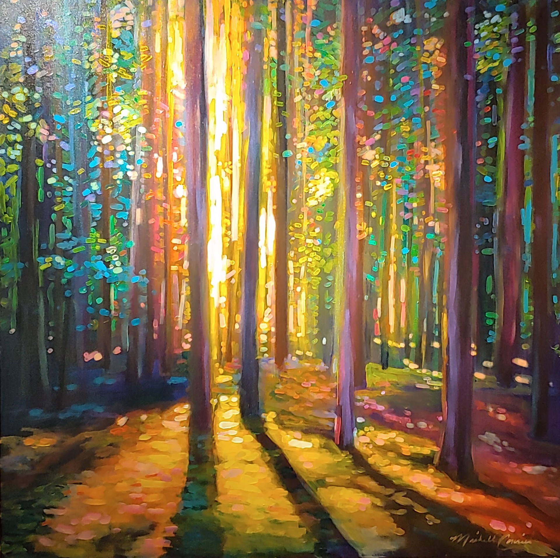 Sheltered Woods by Michelle Courier