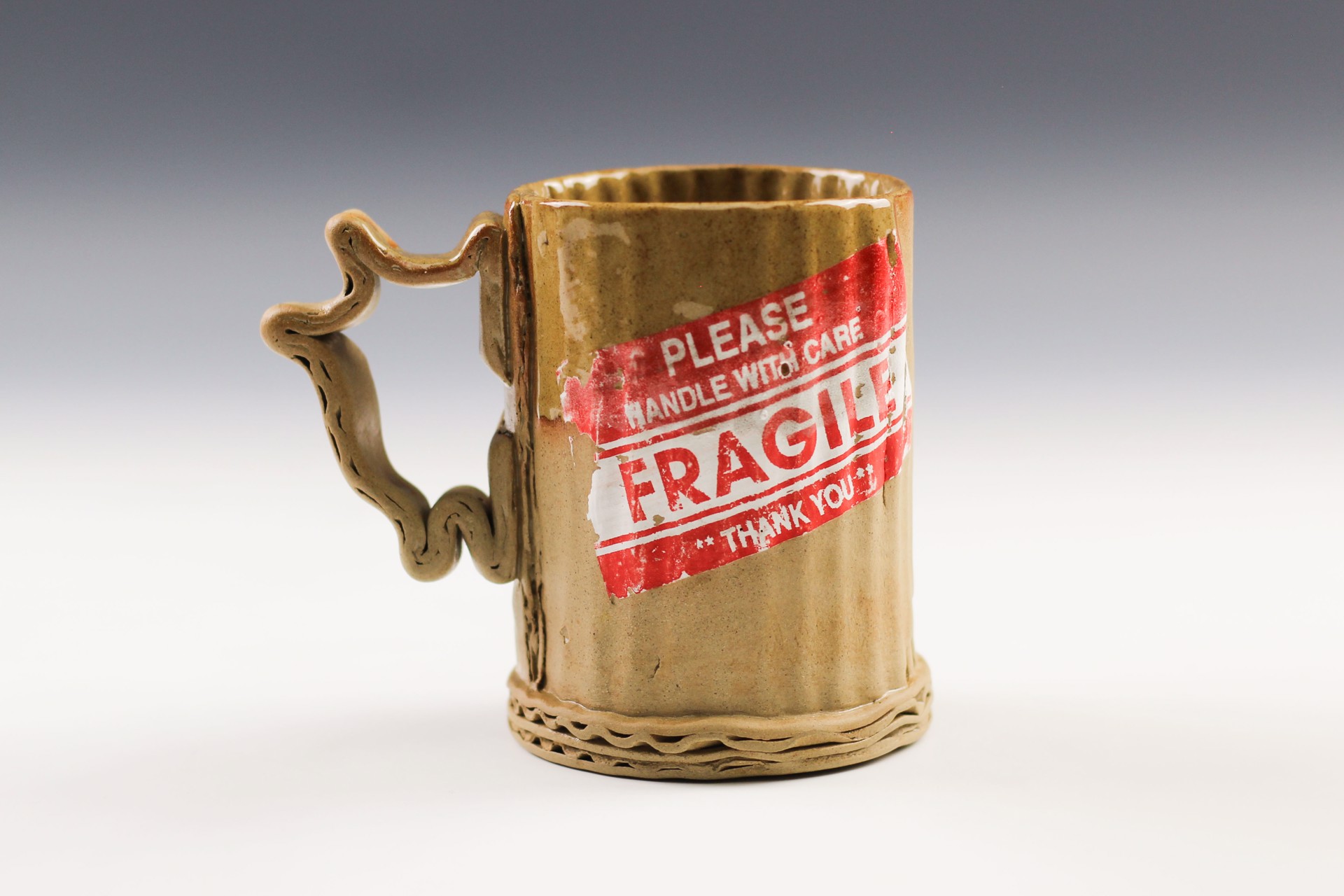 Fragile Mug by Tim Kowalczyk