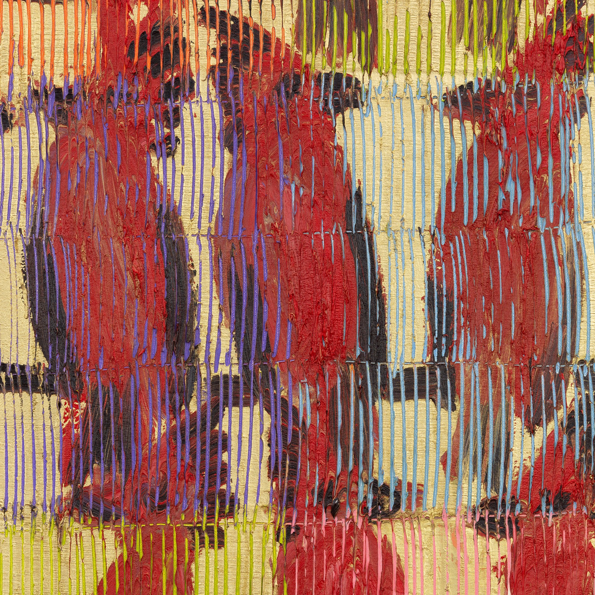Cardinals Lakeside by Hunt Slonem