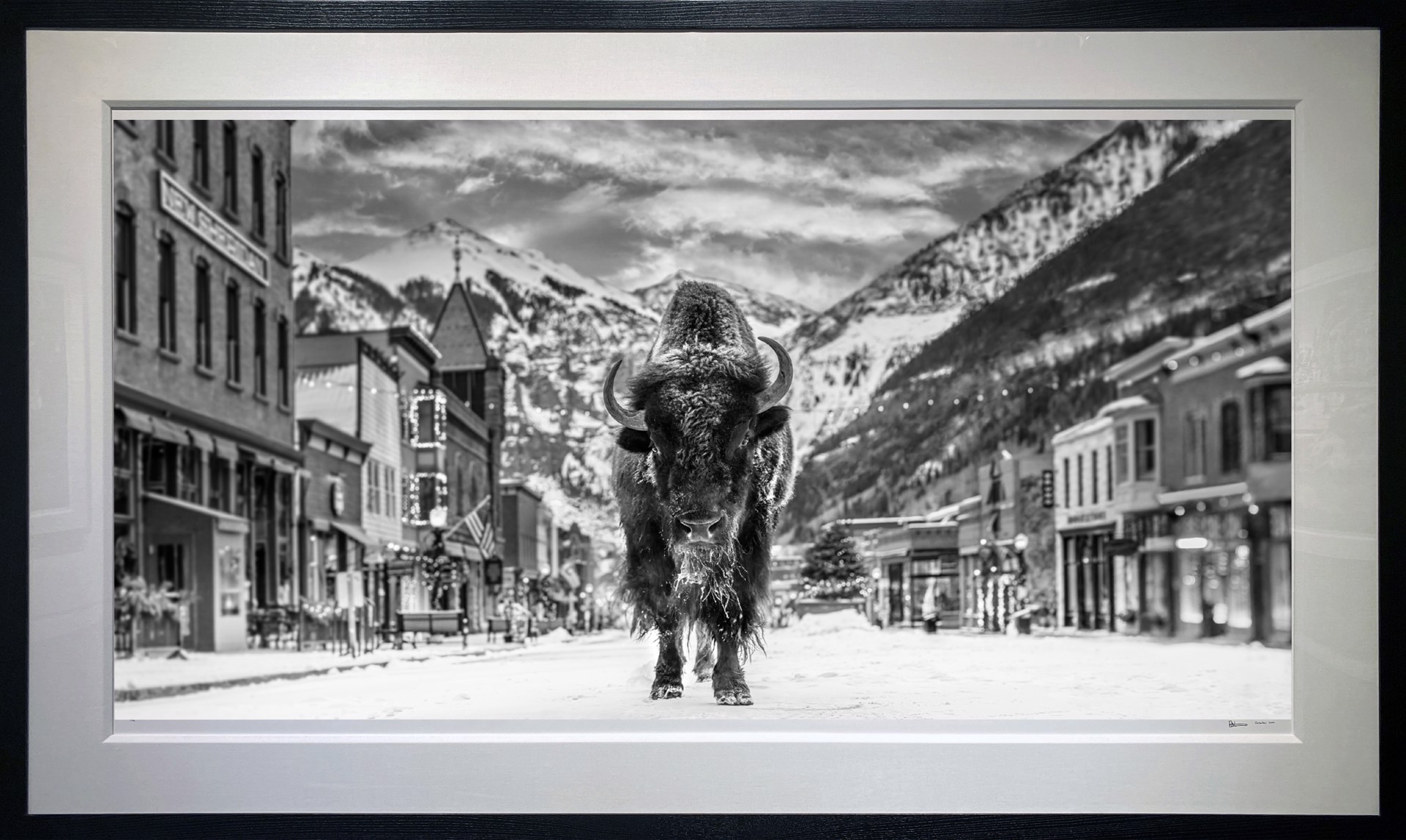 The Bison on Main by David Yarrow