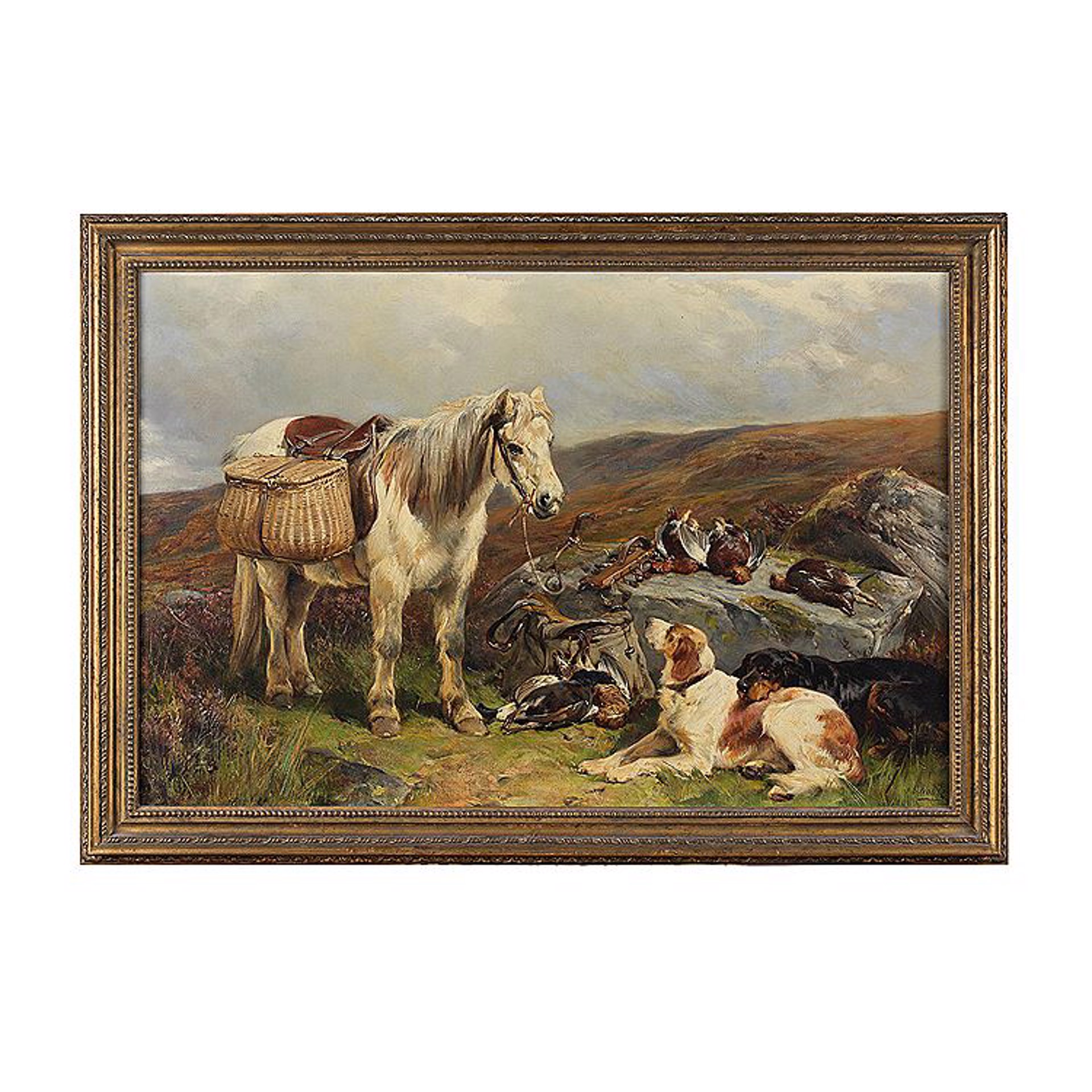 Scottish Pony and Game by John Sargent Noble